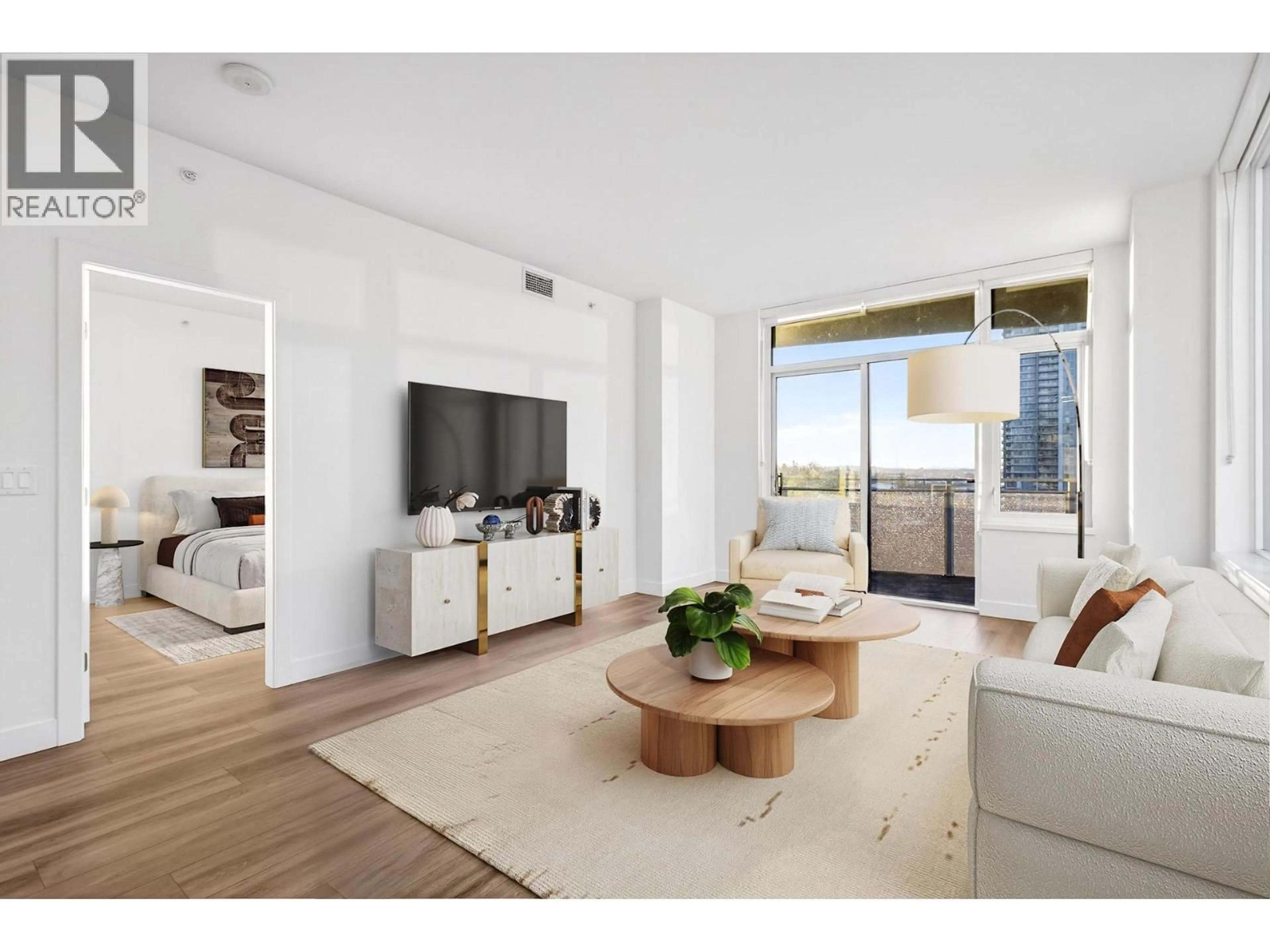 Living room with furniture, unknown for 1107 - 4433 ALASKA STREET, Burnaby British Columbia V5C5T3