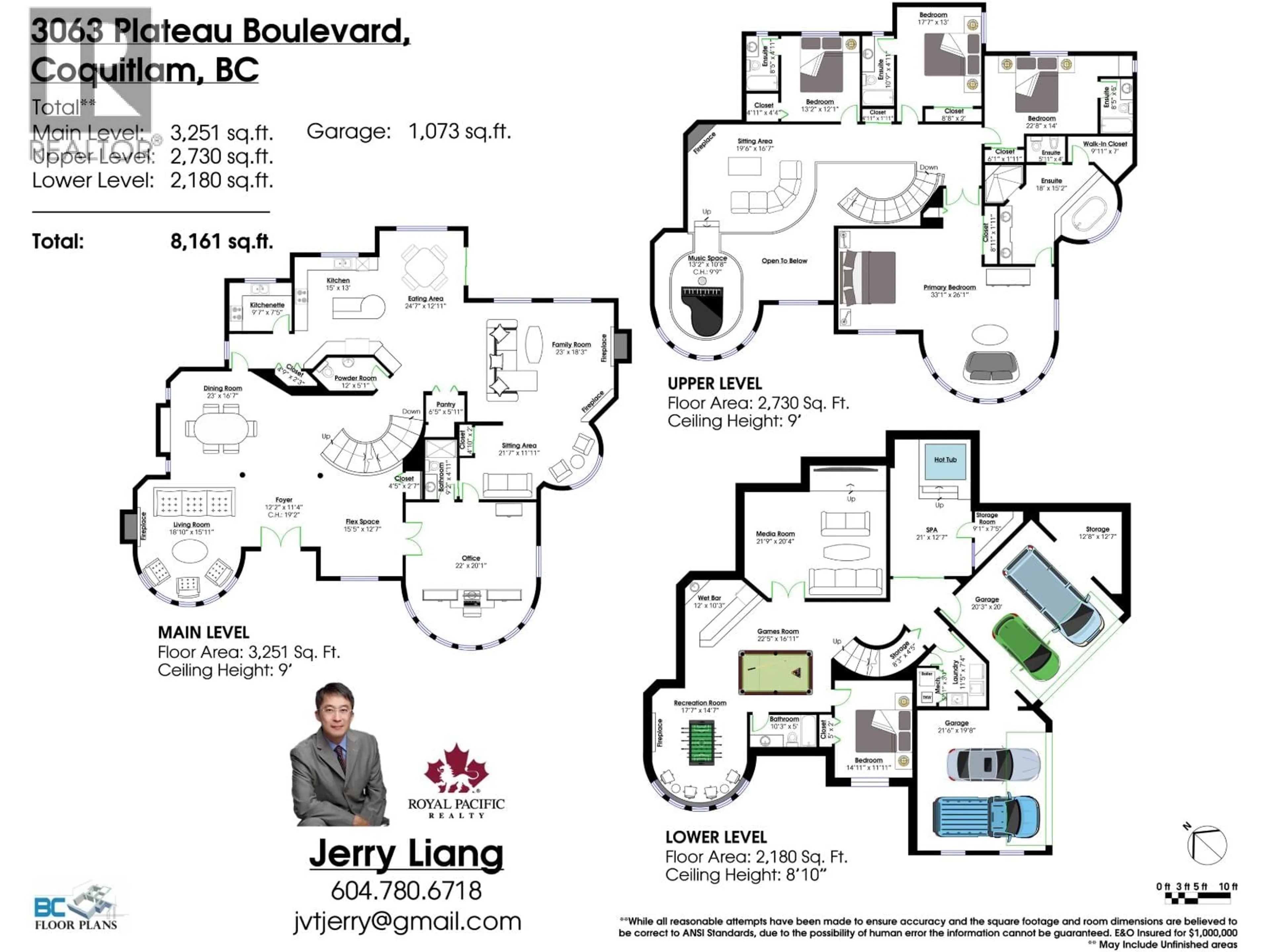 Floor plan for 3063 PLATEAU BOULEVARD, Coquitlam British Columbia V3E2Y7