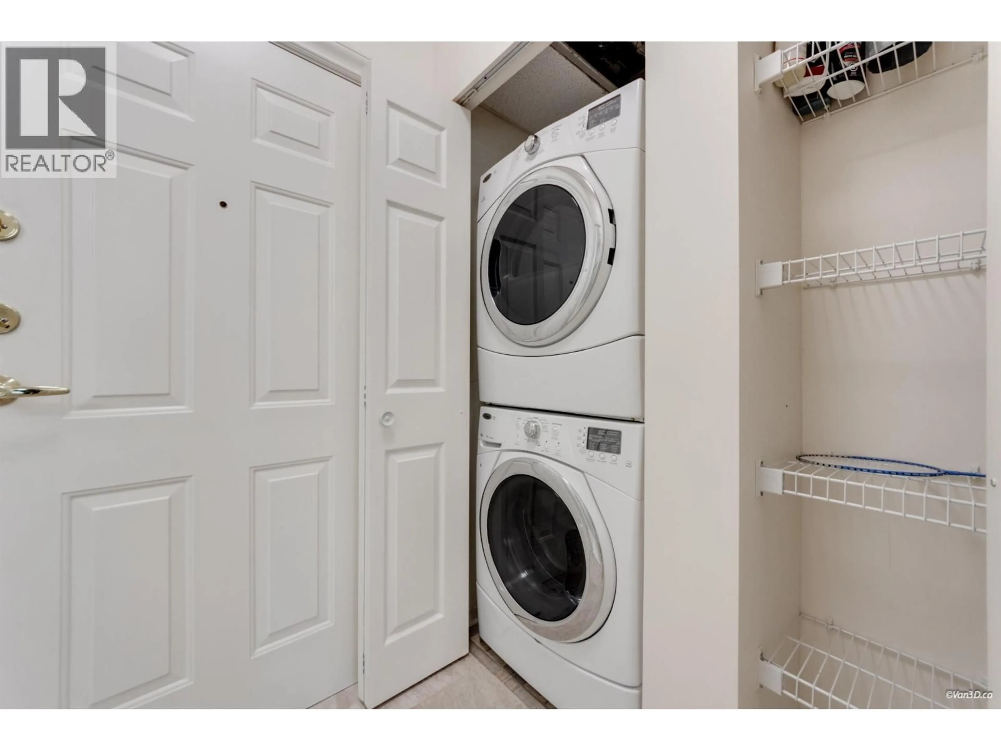 Laundry room for 606 - 6838 STATION HILL DRIVE, Burnaby British Columbia V3N5A4