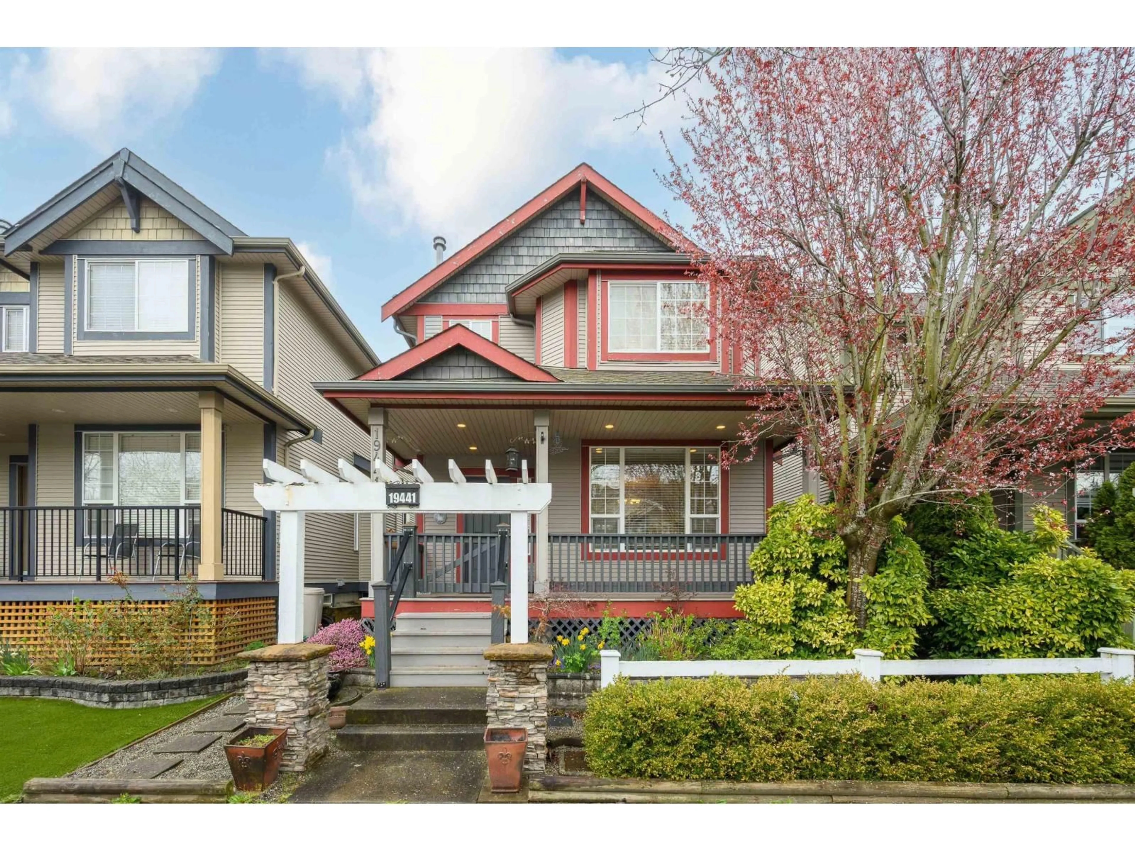 Home with vinyl exterior material, street for 19441 66 AVENUE, Surrey British Columbia V4N0C3