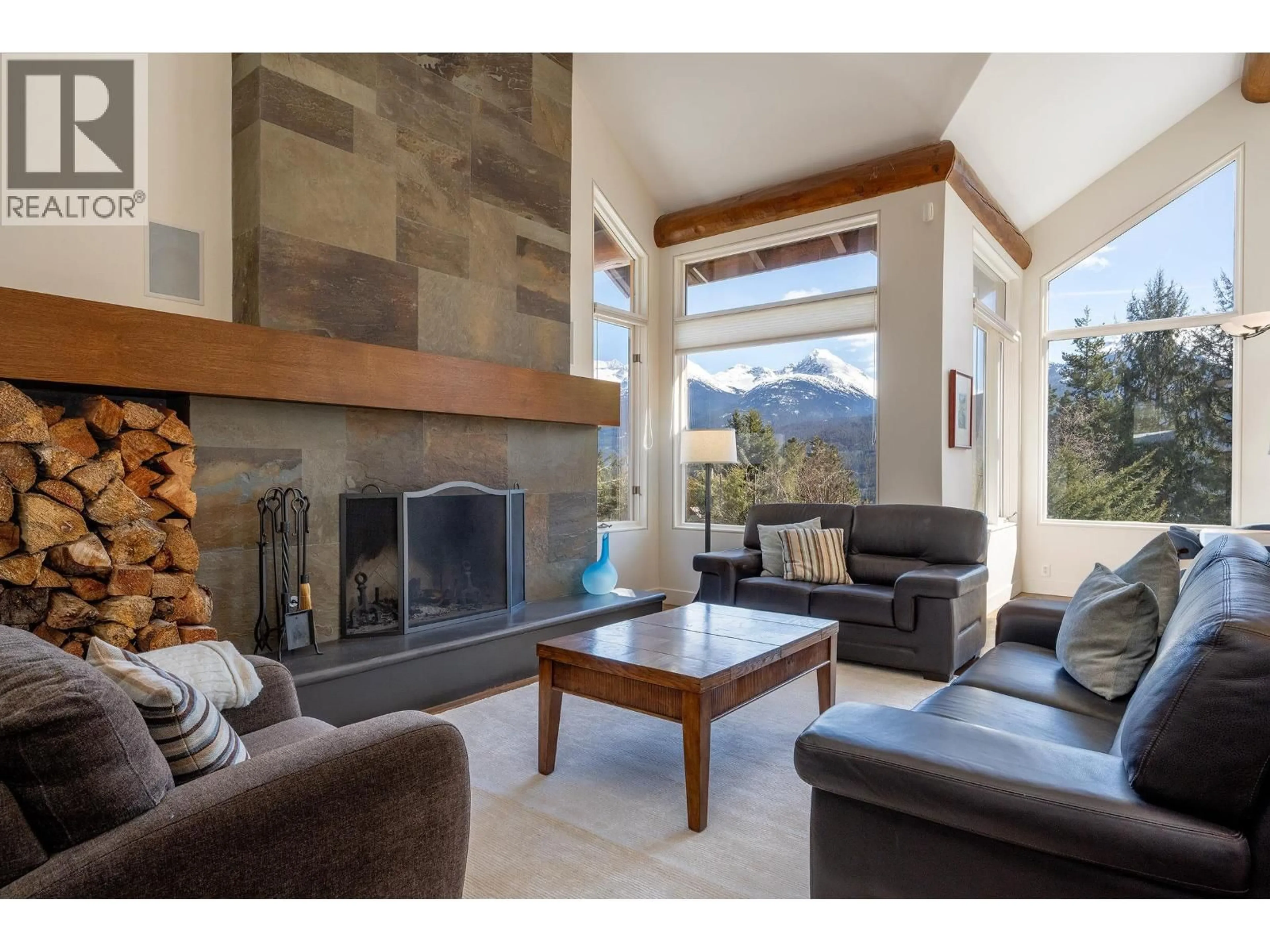 Living room with furniture, unknown for 8364 MOUNTAIN VIEW DRIVE, Whistler British Columbia V8E0G3