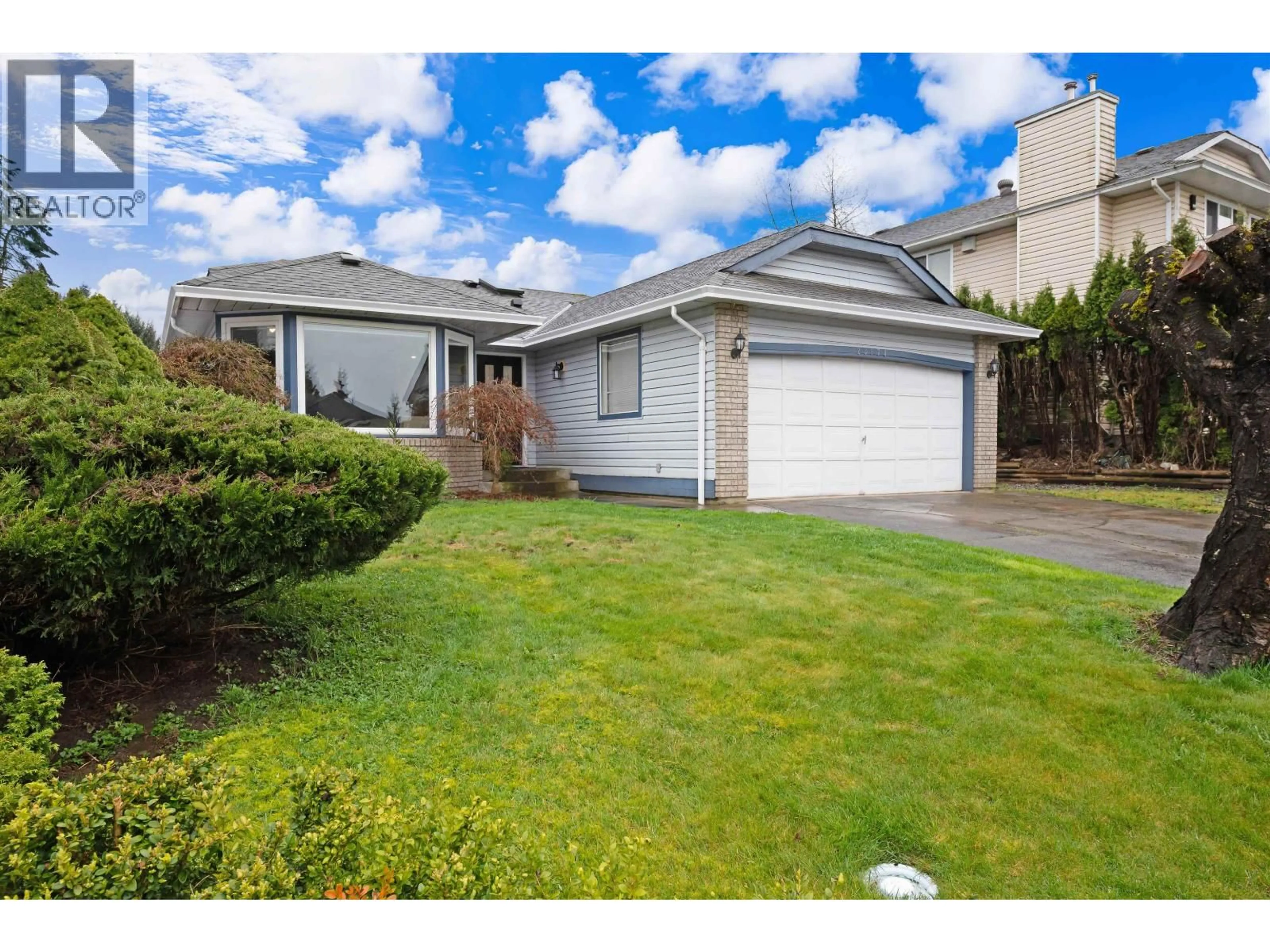 Home with vinyl exterior material, street for 23174 124A AVENUE, Maple Ridge British Columbia V2X0G2