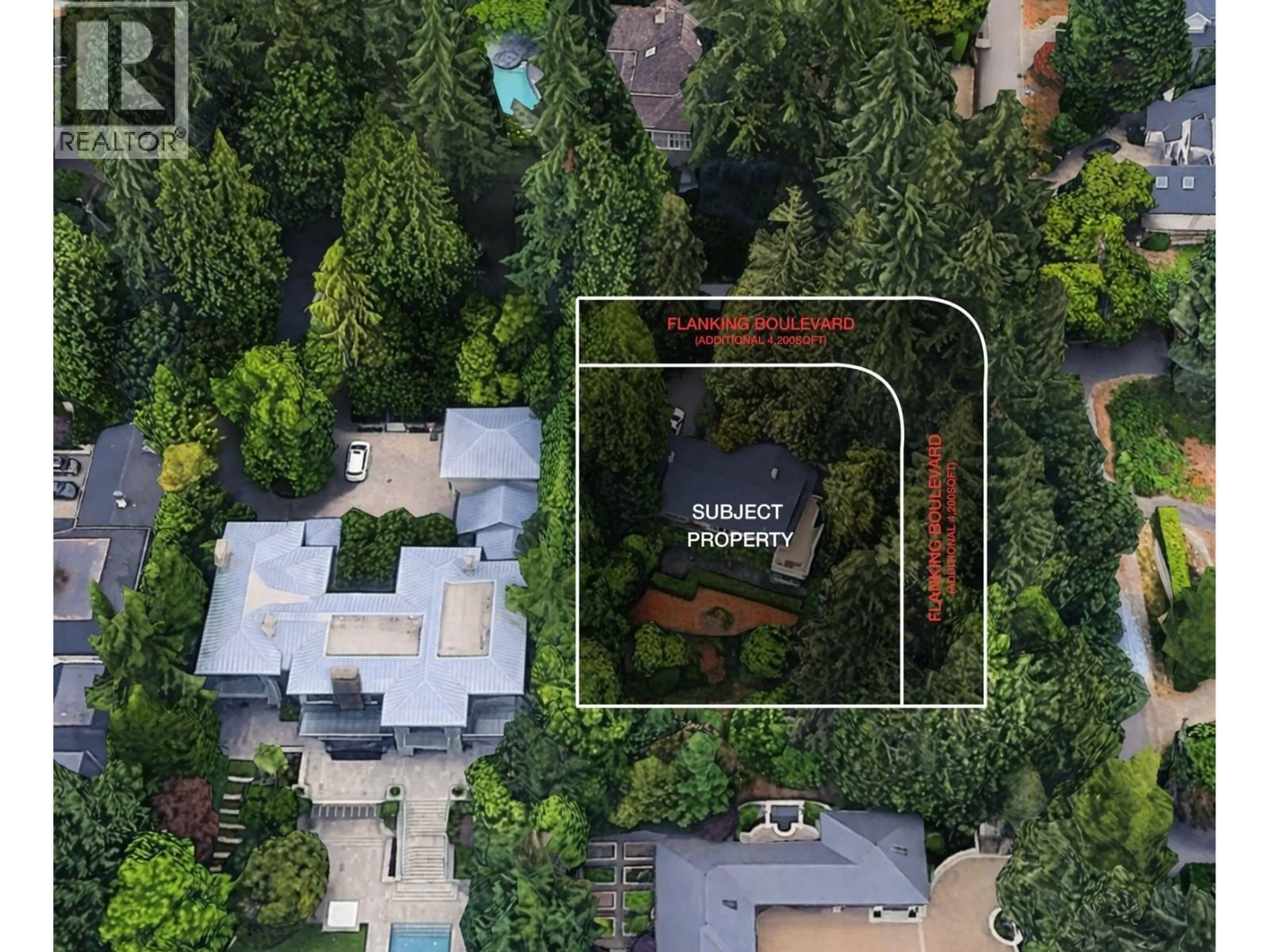 A pic from outside/outdoor area/front of a property/back of a property/a pic from drone, unknown for 2912 ROSEBERY AVENUE, West Vancouver British Columbia V7V3A6