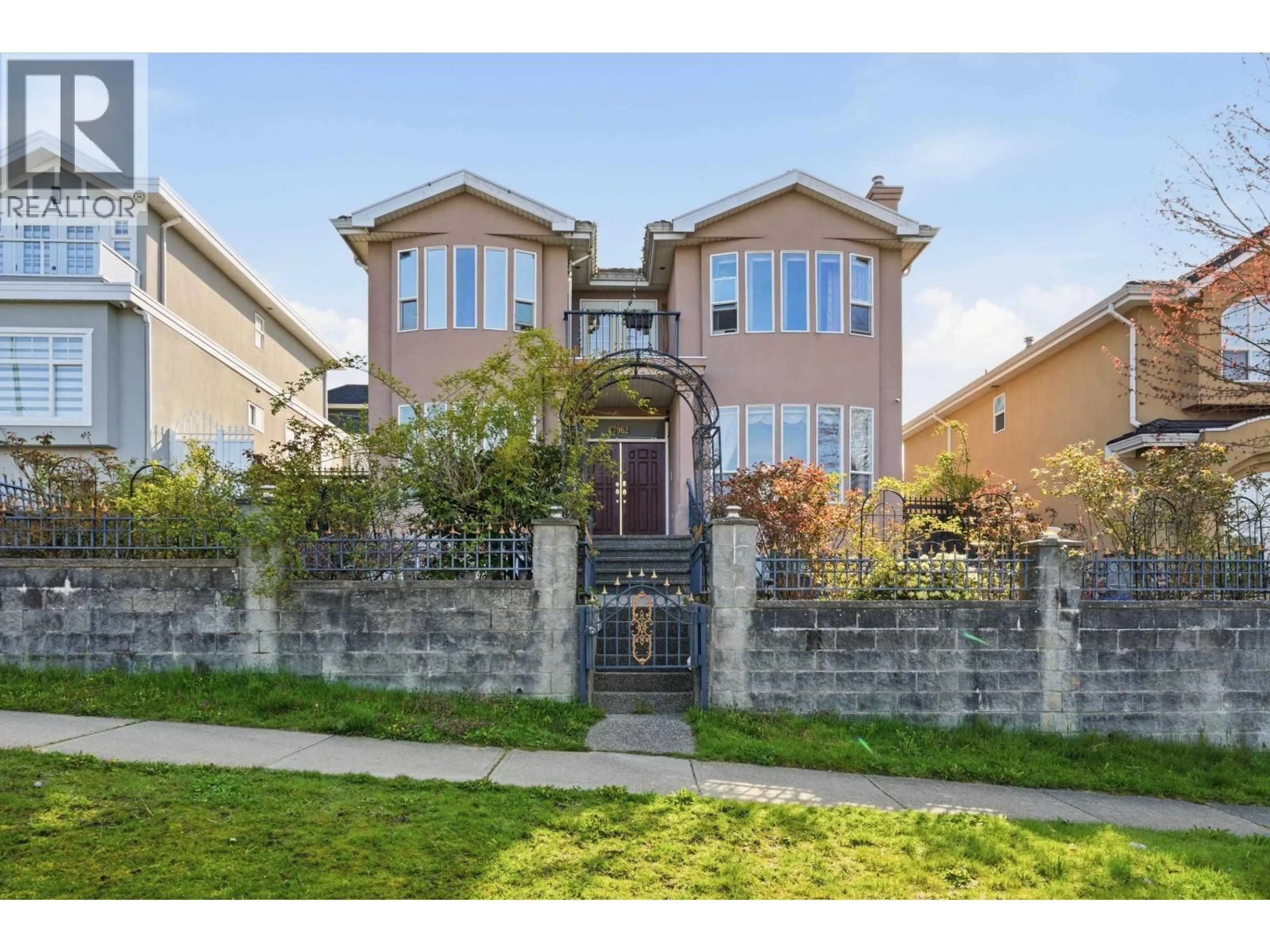 Home with brick exterior material, street for 7962 VICTORIA DRIVE, Vancouver British Columbia V5P4A5