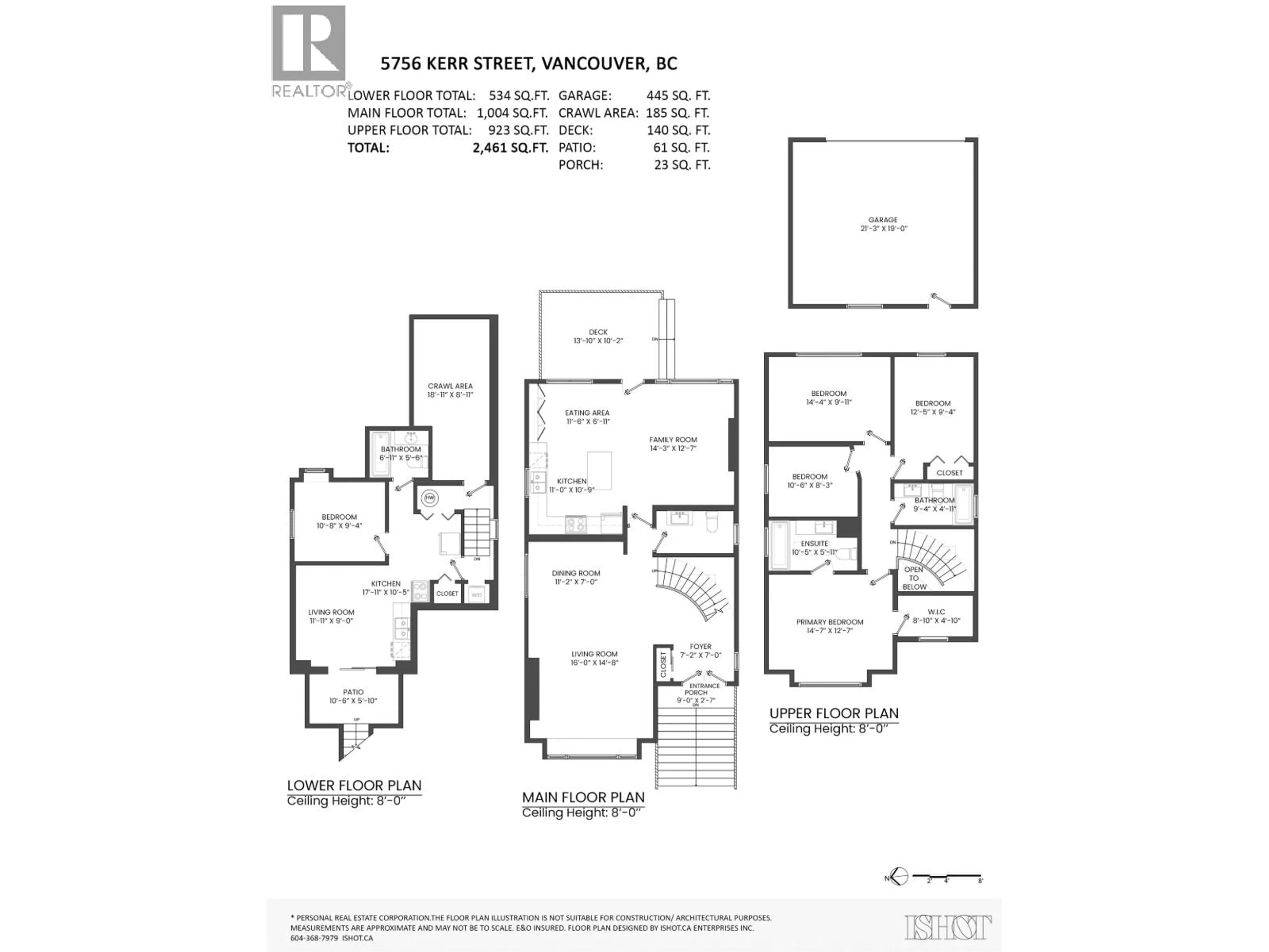 Floor plan for 5756 KERR STREET, Vancouver British Columbia V5R4B7
