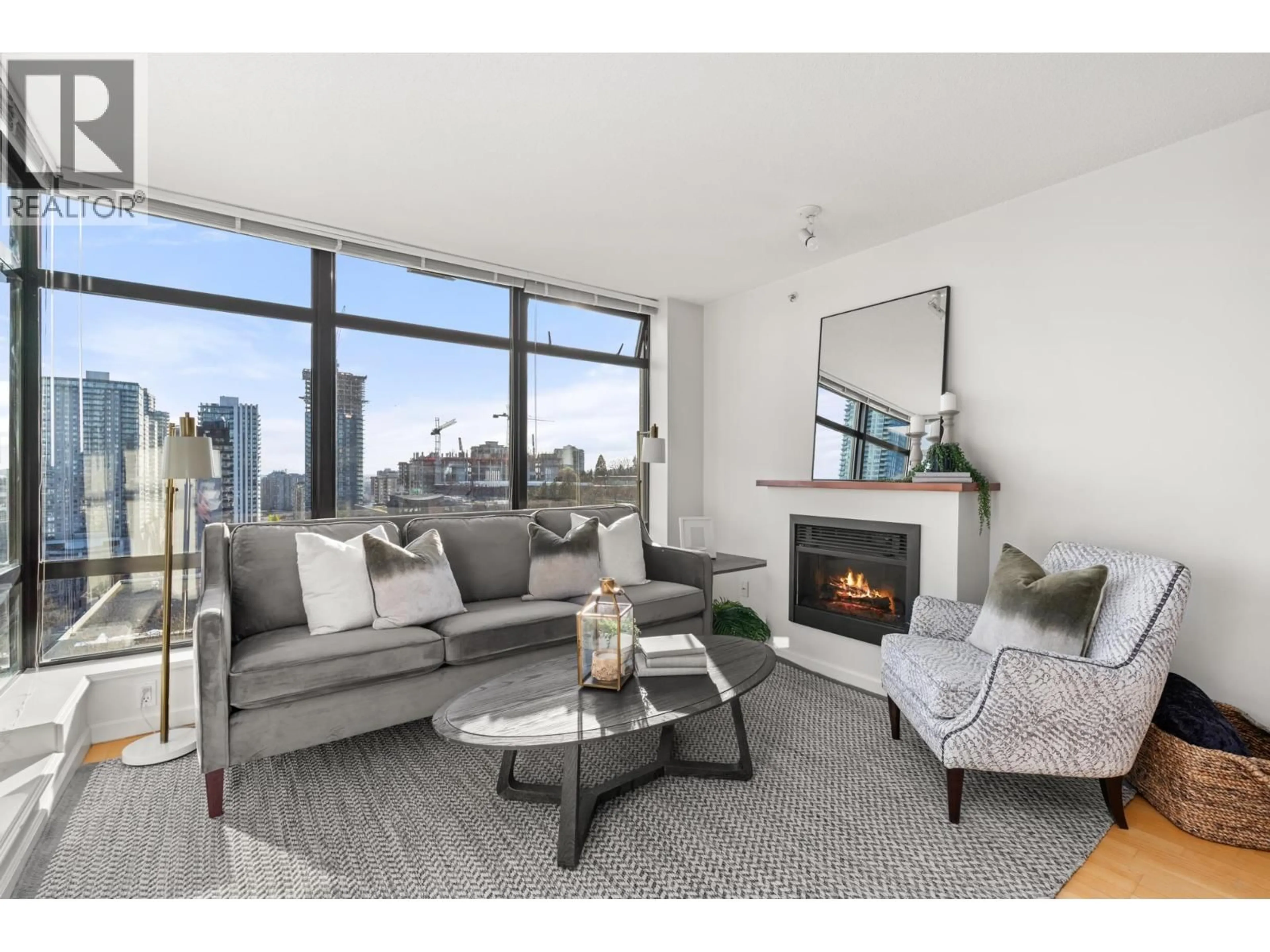 Living room with furniture, unknown for 1103 - 610 VICTORIA STREET, New Westminster British Columbia V3M0A5