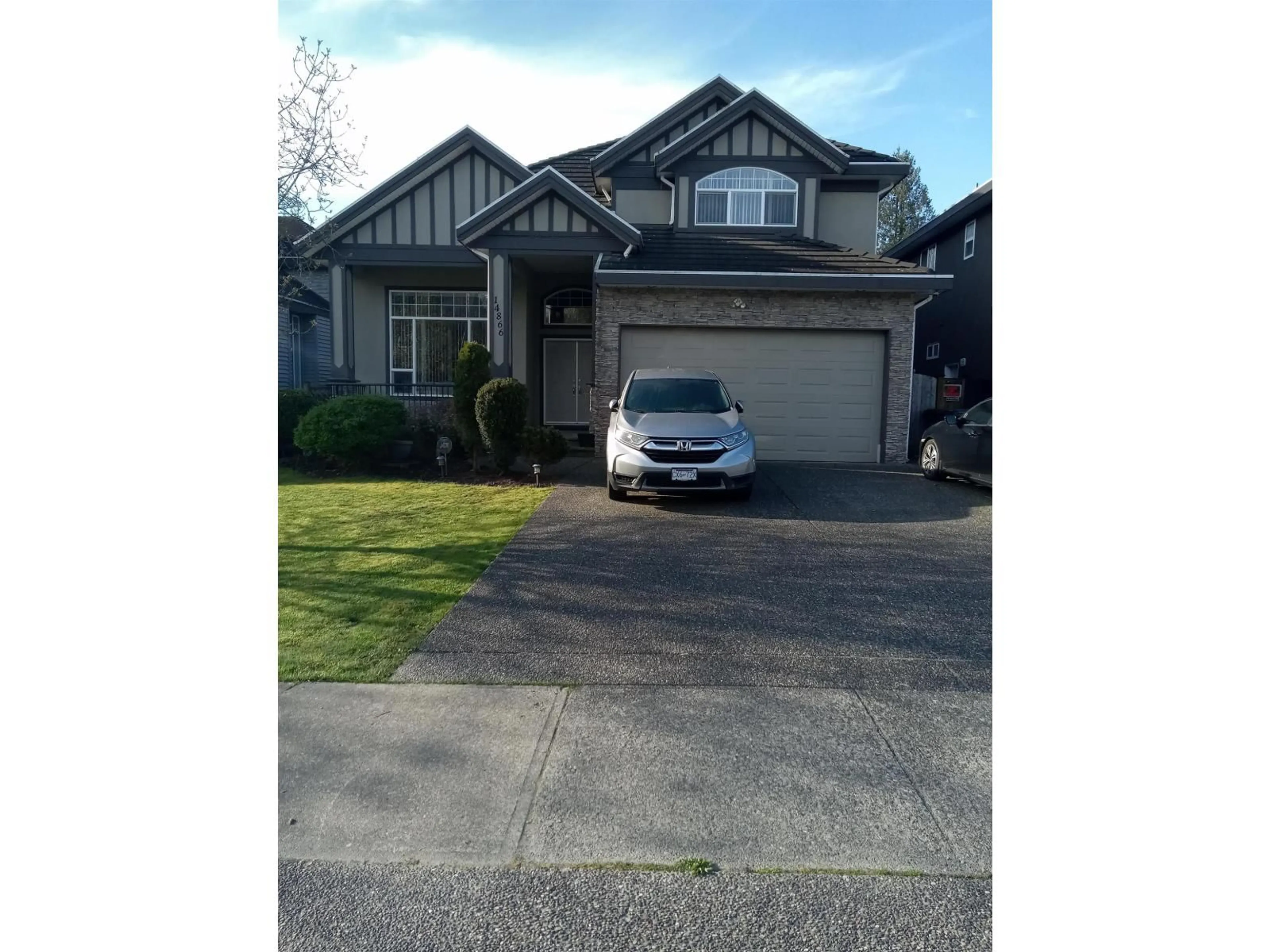 Home with vinyl exterior material, street for 14866 67A AVENUE, Surrey British Columbia V3S0X6