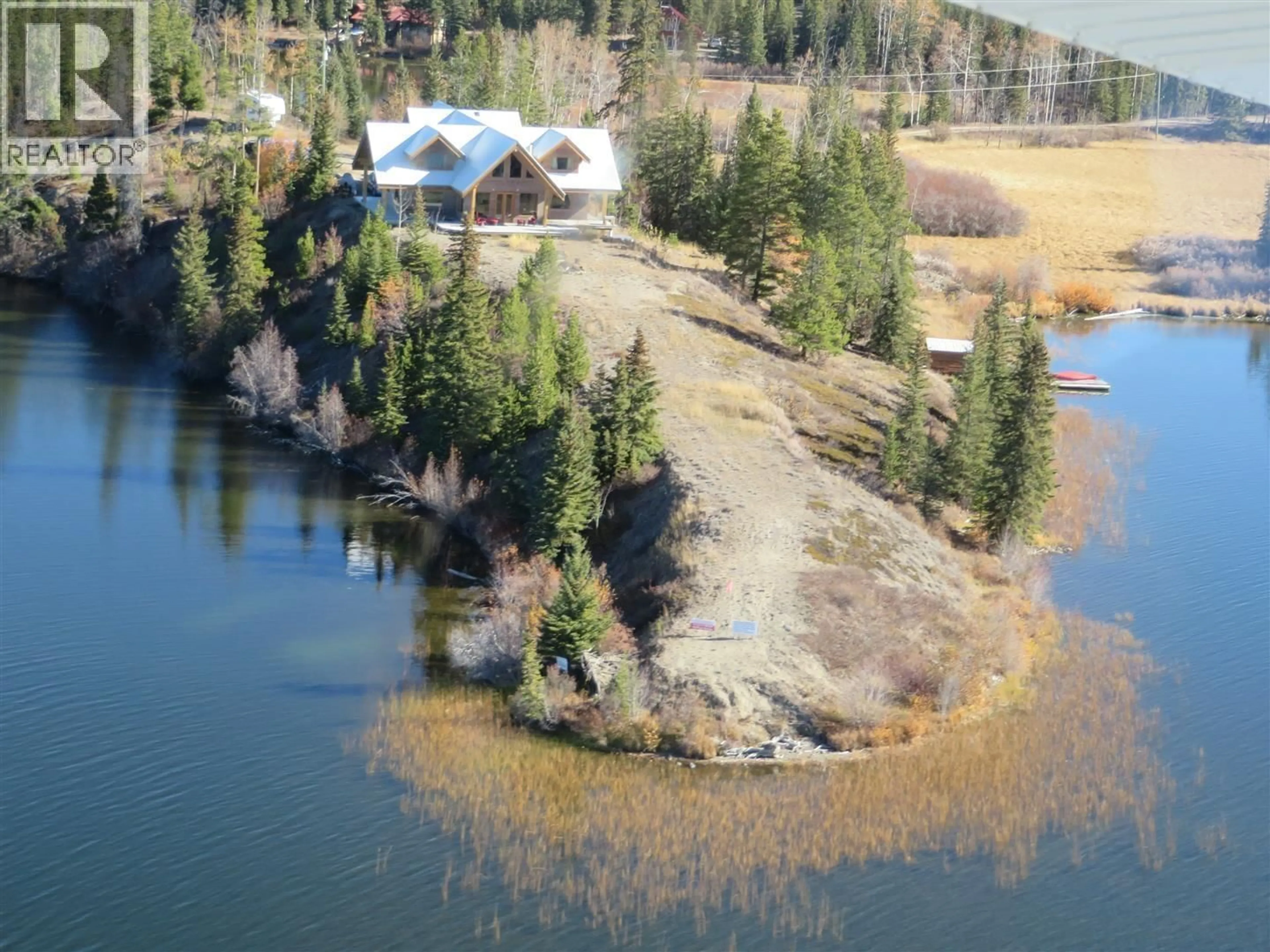 A pic from outside/outdoor area/front of a property/back of a property/a pic from drone, water/lake/river/ocean view for 1909 OTTER ROAD, Williams Lake British Columbia V0L1R0
