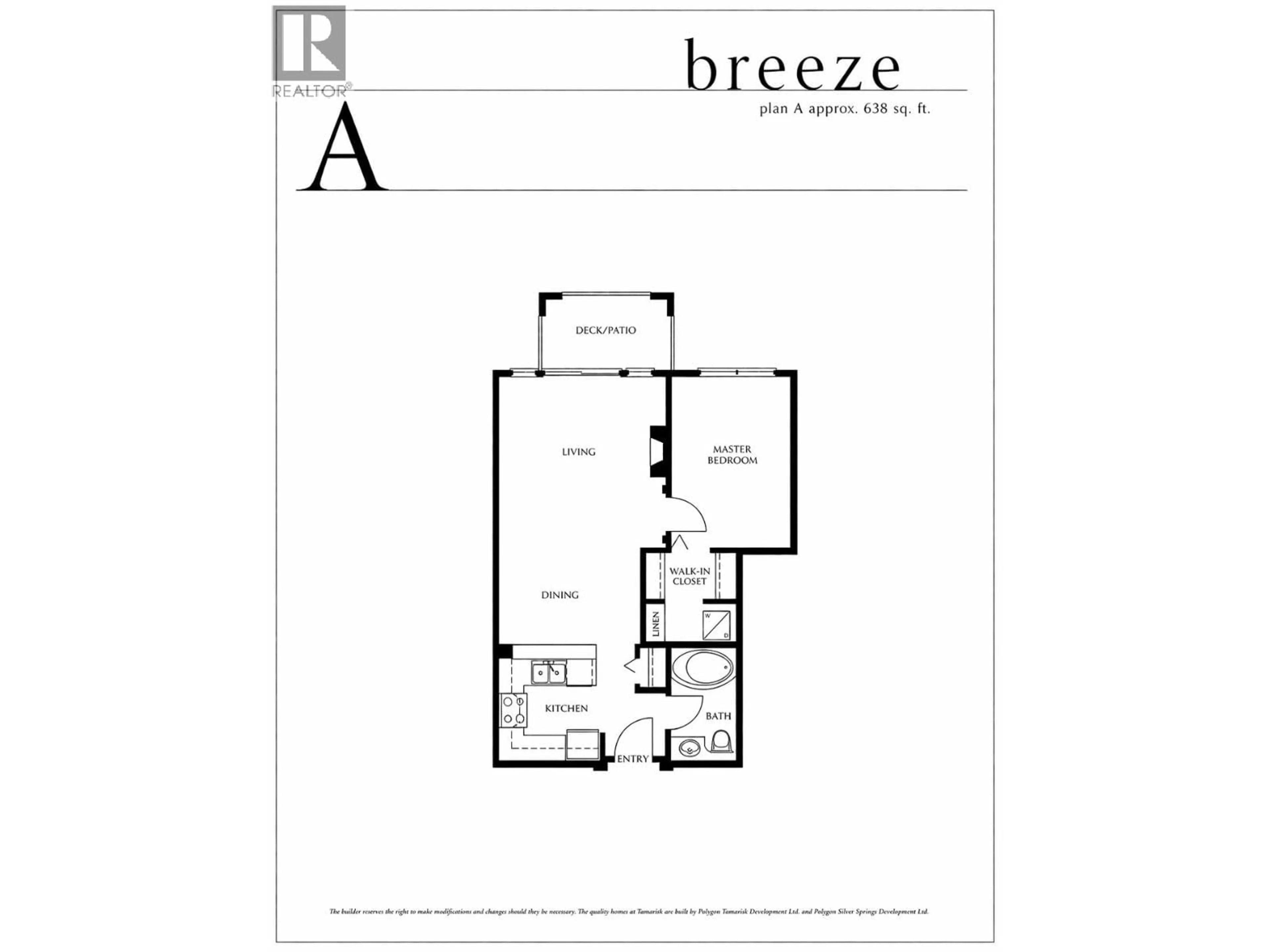 Floor plan for 208 - 2958 SILVER SPRINGS BOULEVARD, Coquitlam British Columbia V3E3R9