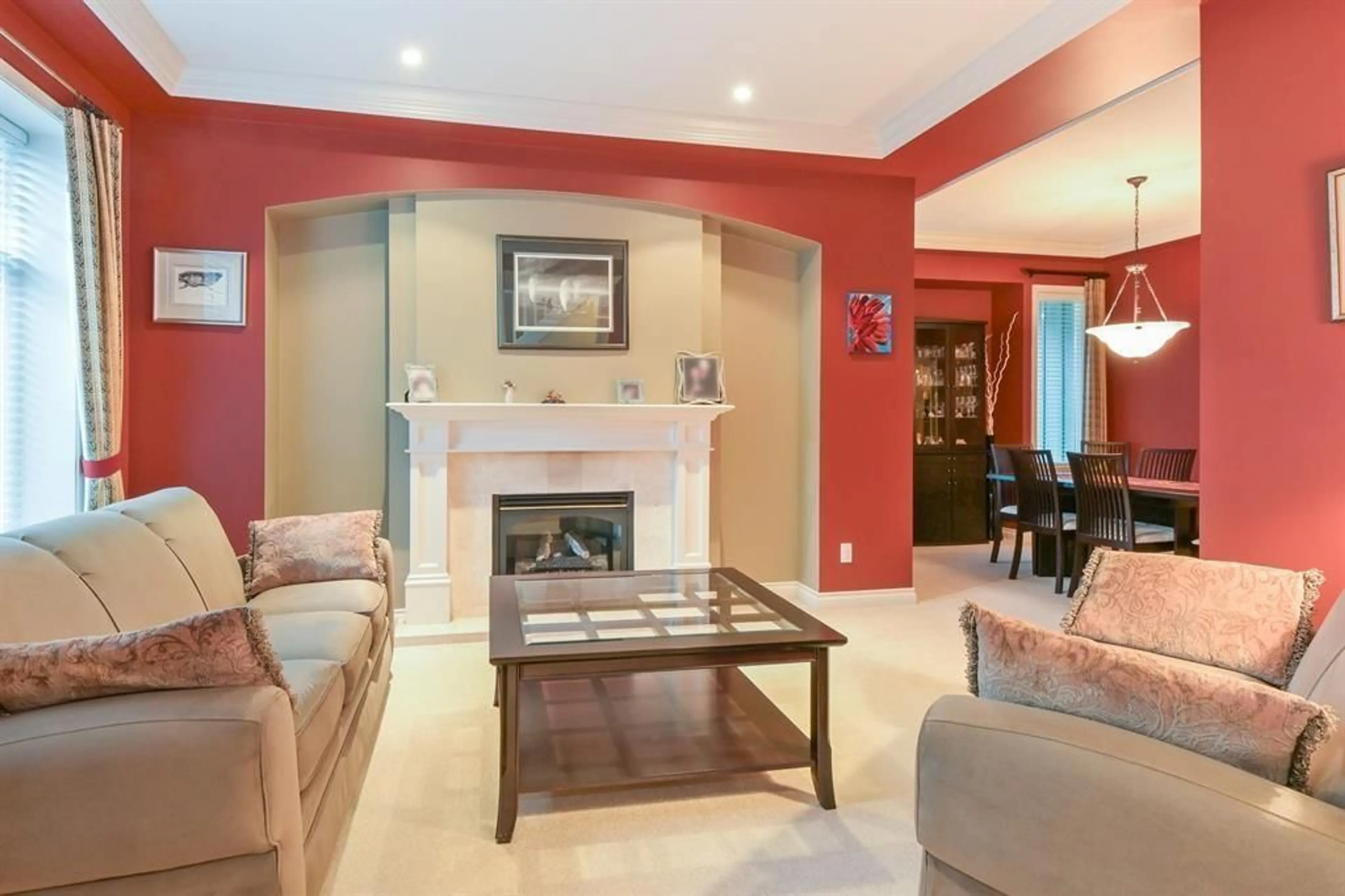 Living room with furniture, ceramic/tile floor for 15560 36B AVENUE, Surrey British Columbia V3Z0H1