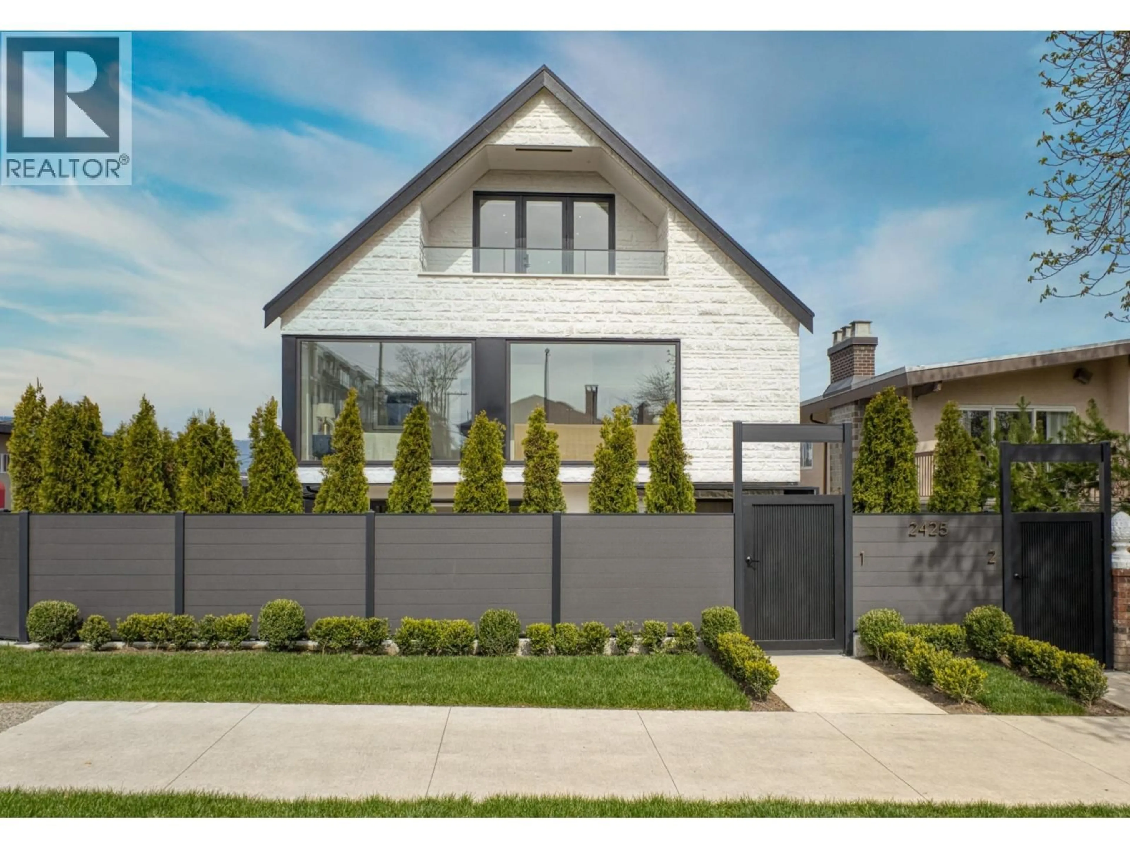 Home with brick exterior material, street for 1 - 2425 KITCHENER STREET, Vancouver British Columbia V5K3C4