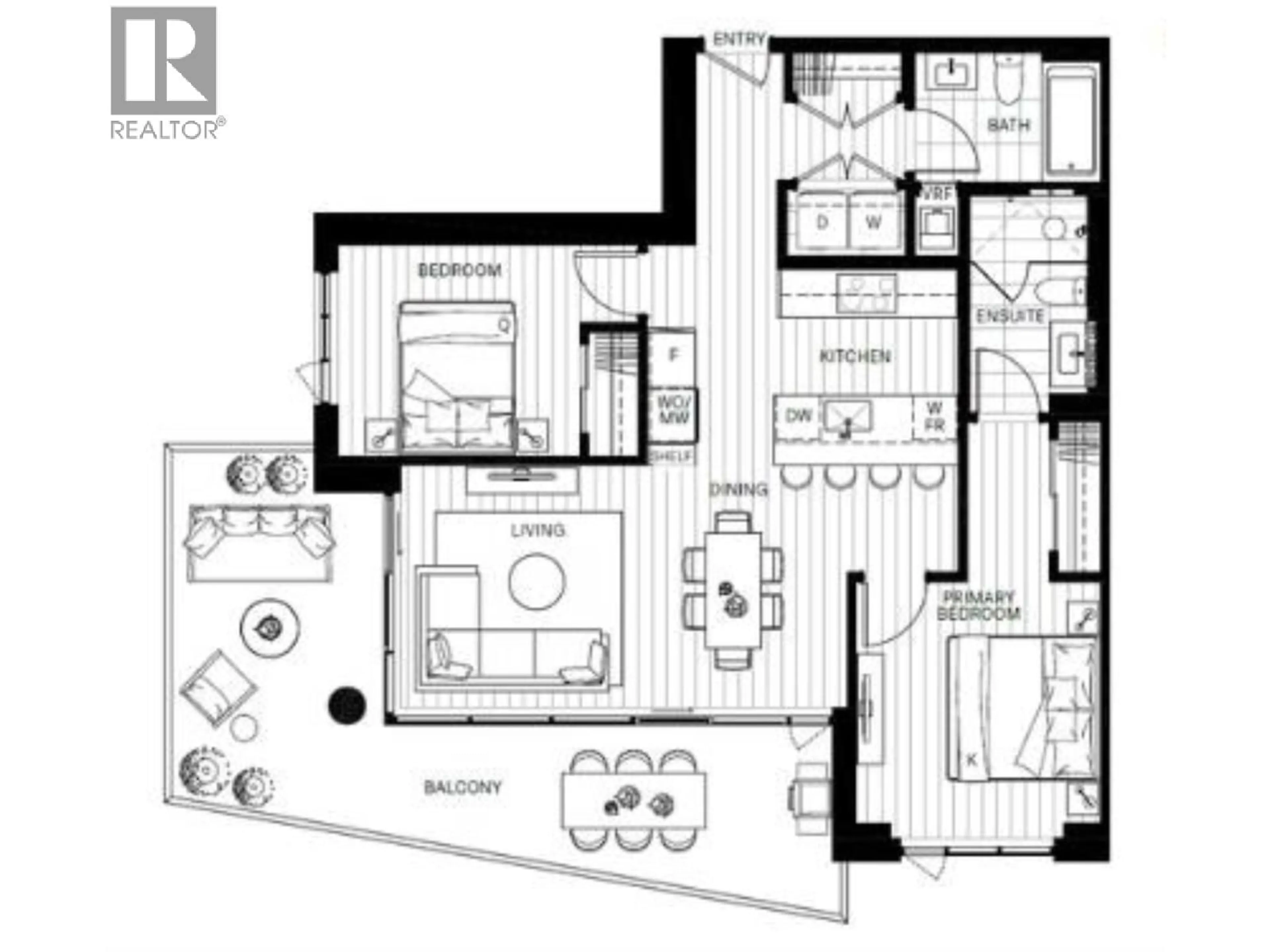 Floor plan for 605 - 3963 UPLANDS WAY, West Vancouver British Columbia V7S0B6