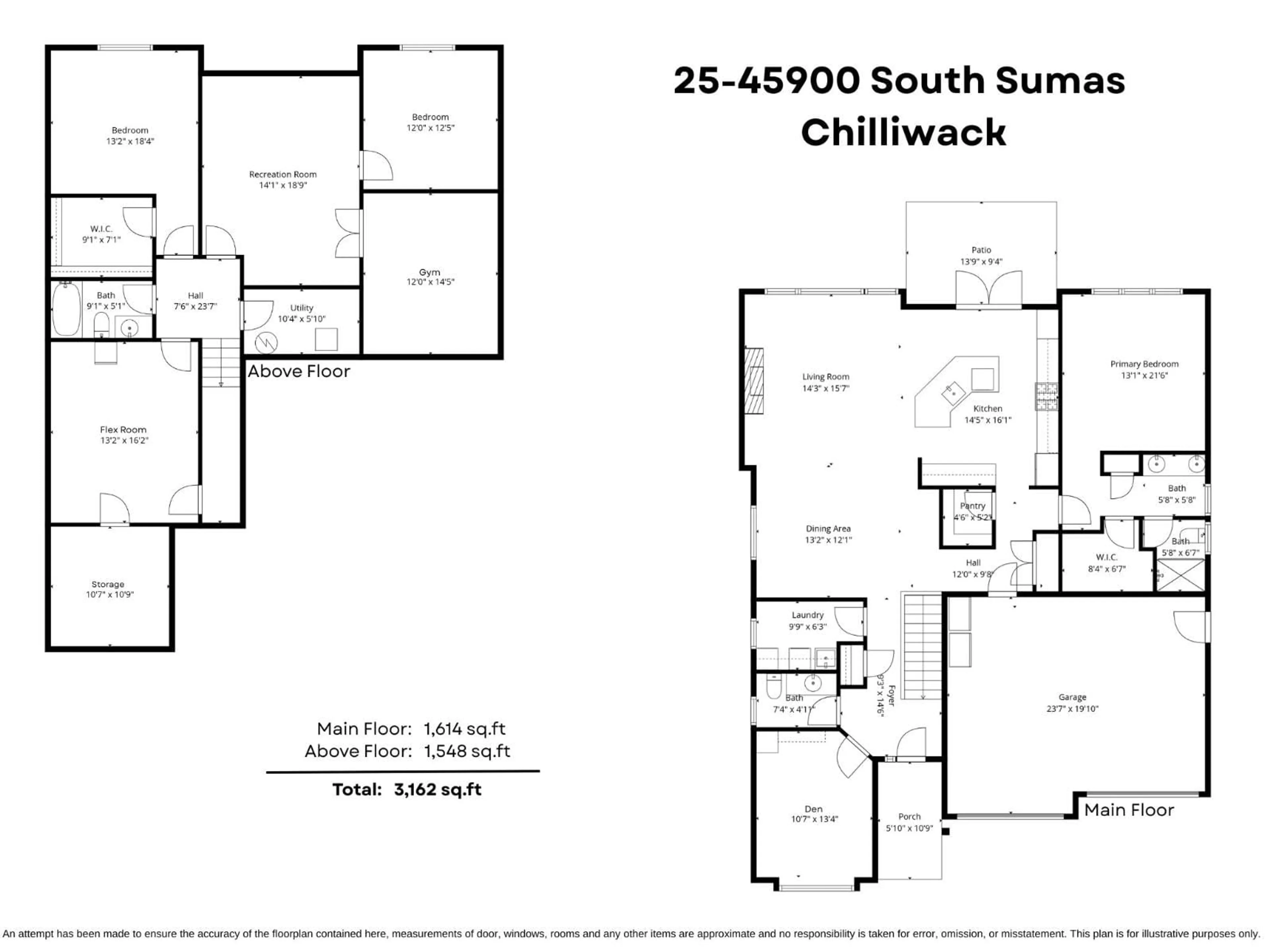 Floor plan for 25 - 45900 SOUTH SUMAS ROAD, Chilliwack British Columbia V2R0S9