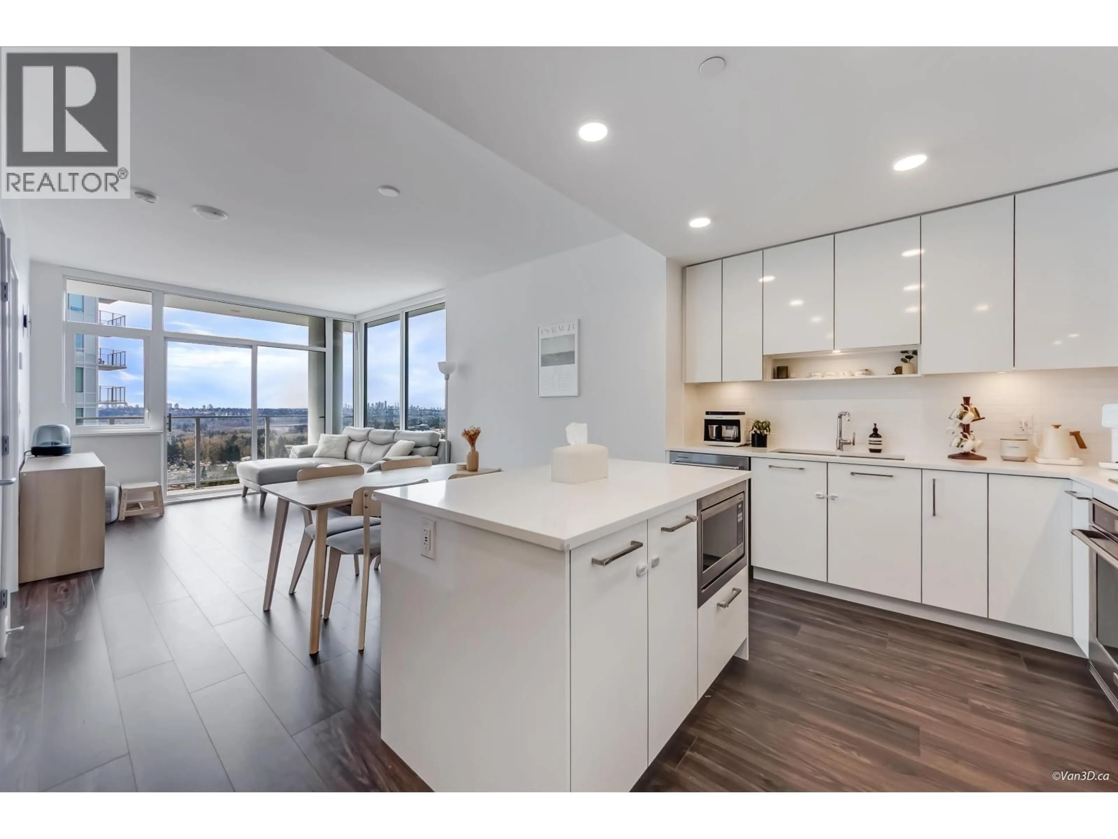 Open concept kitchen, unknown for 1507 - 518 CLARKE ROAD, Coquitlam British Columbia V3J0S7