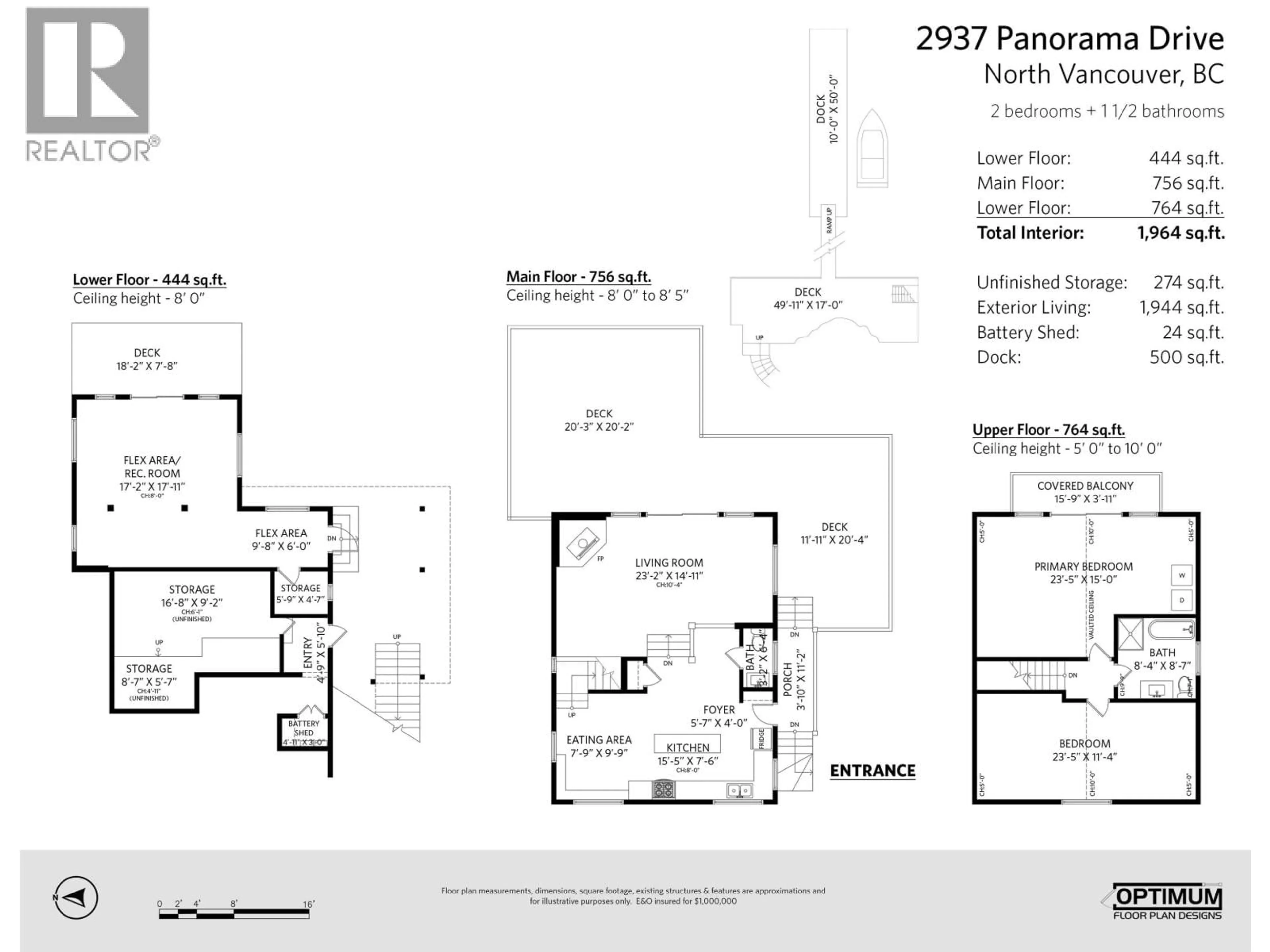 Floor plan for 2937 PANORAMA DRIVE, North Vancouver British Columbia V7G2A4