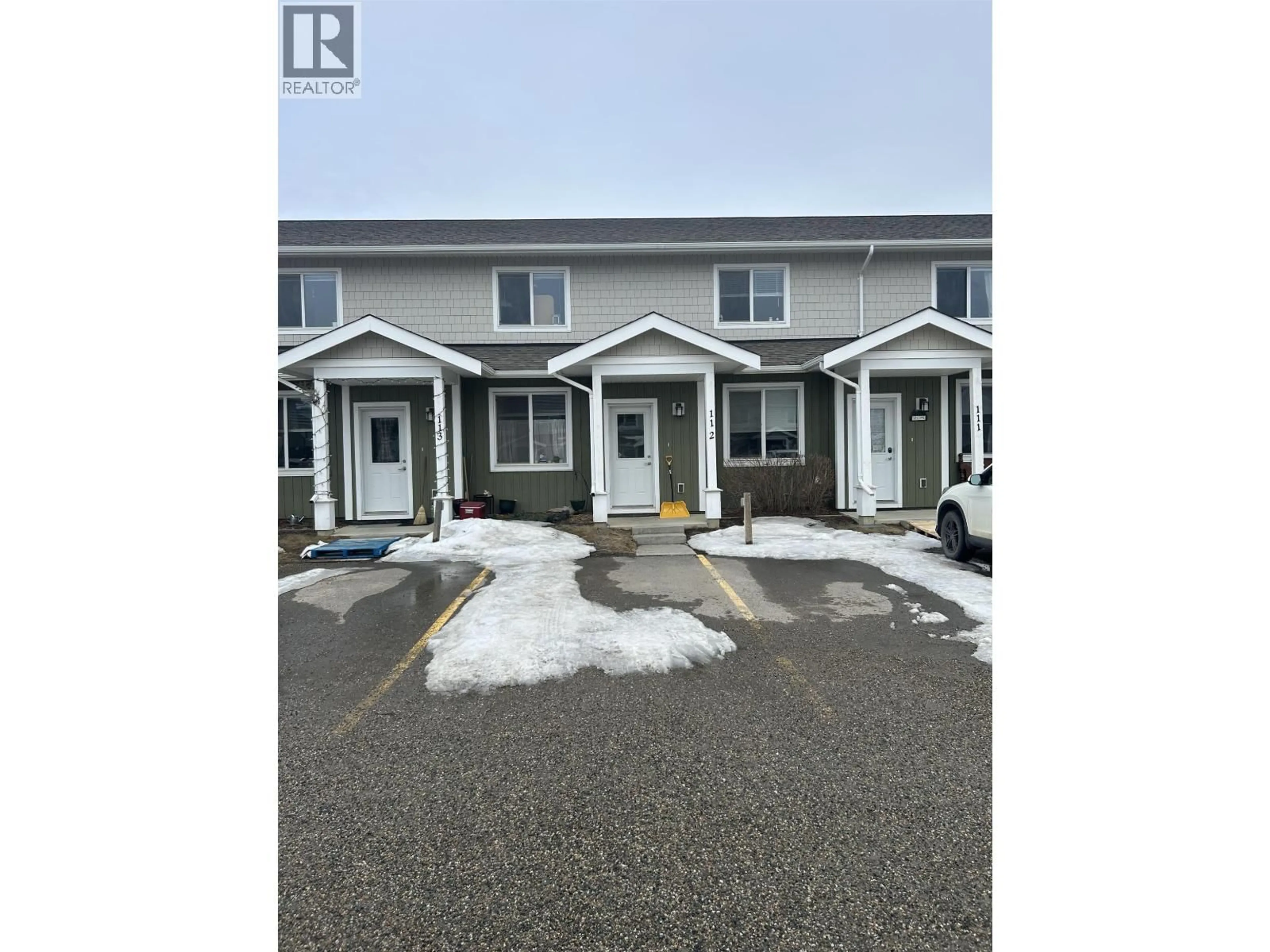 A pic from outside/outdoor area/front of a property/back of a property/a pic from drone, street for 112 - 11008 102 AVENUE, Fort St. John British Columbia V1J2G2