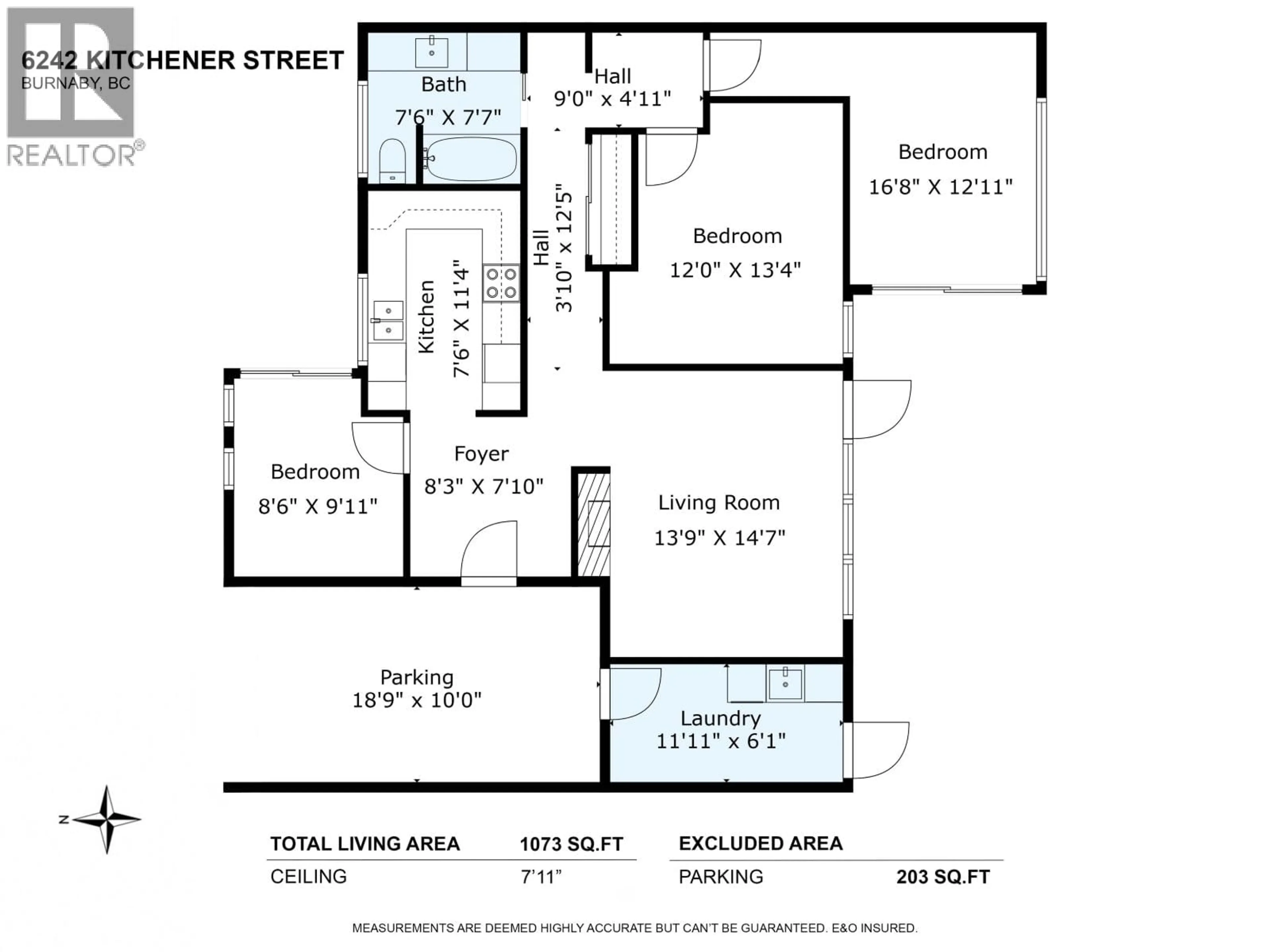 Floor plan for 6242 KITCHENER STREET, Burnaby British Columbia V5B2J4