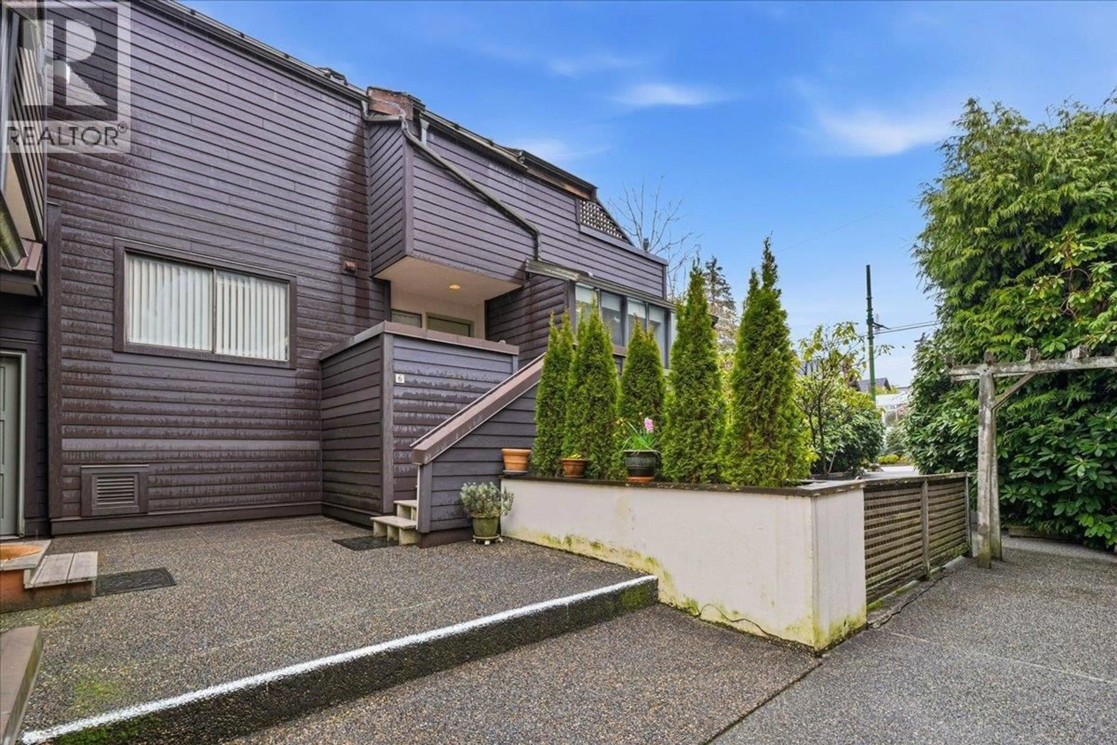 Patio, street for 6 - 5730 CARNARVON STREET, Vancouver British Columbia V6N4E7