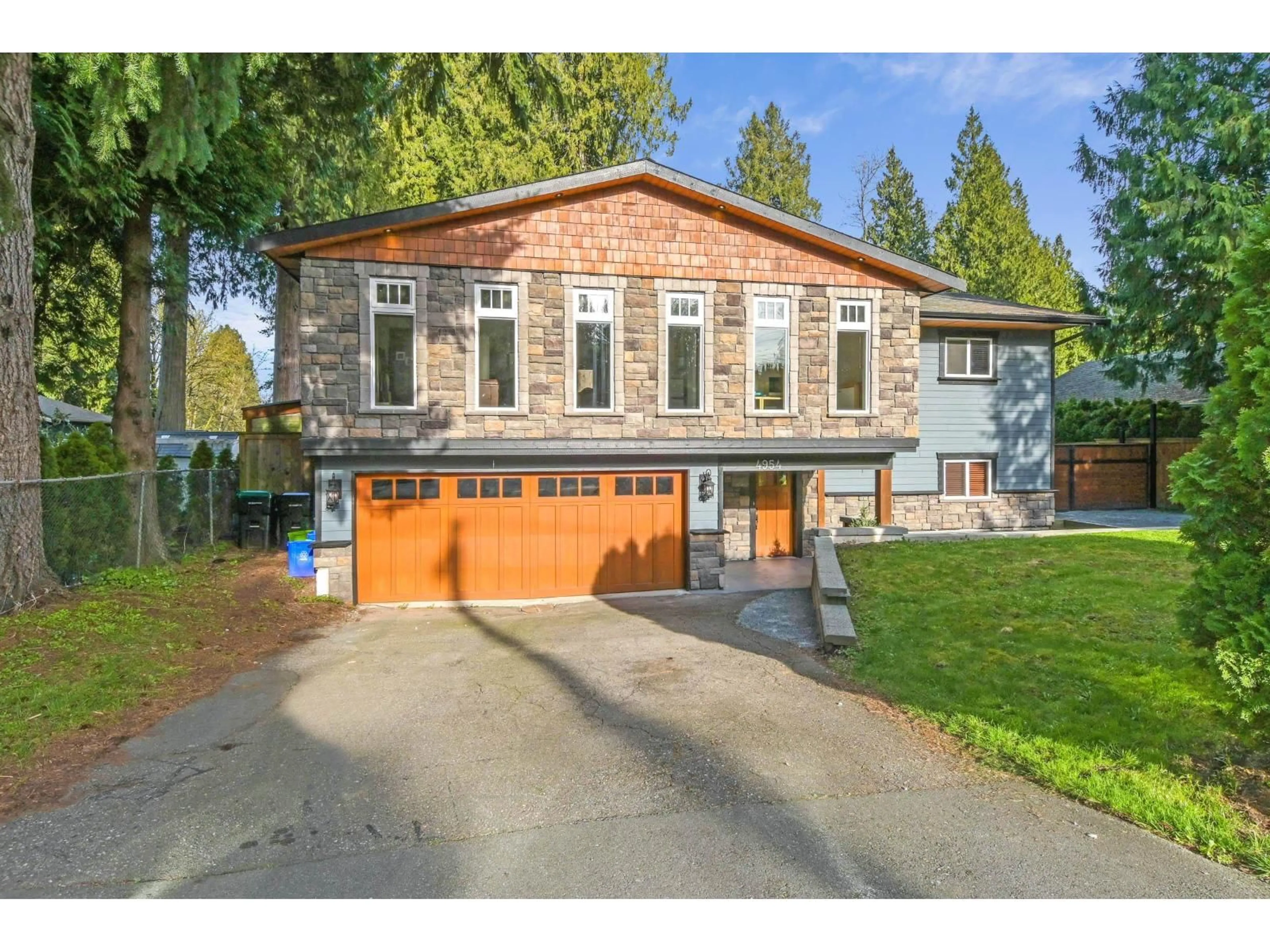 Home with brick exterior material, street for 4954 203 STREET, Langley British Columbia V3A5C4