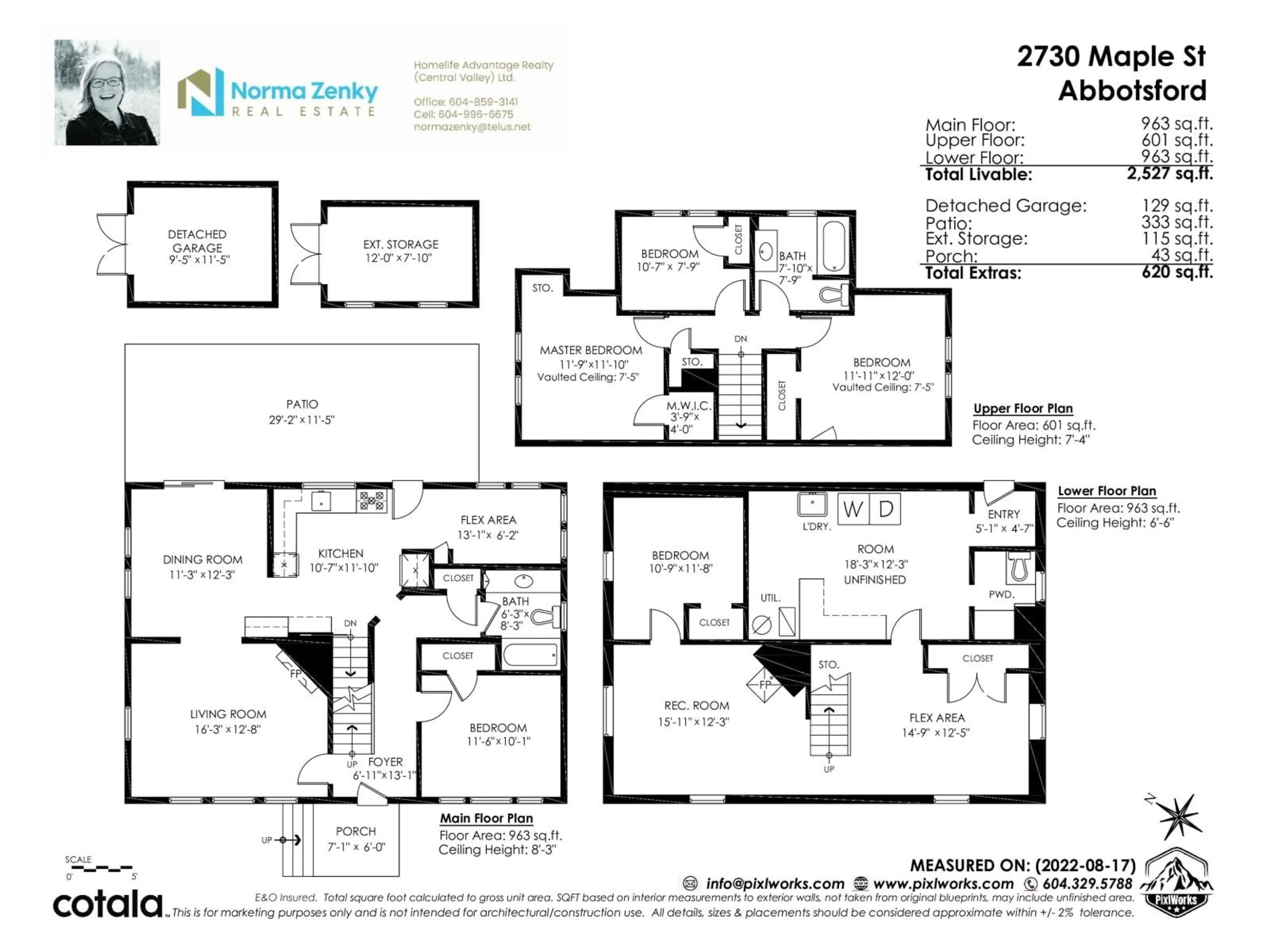 Floor plan for 2730 MAPLE STREET, Abbotsford British Columbia V2S3Y6