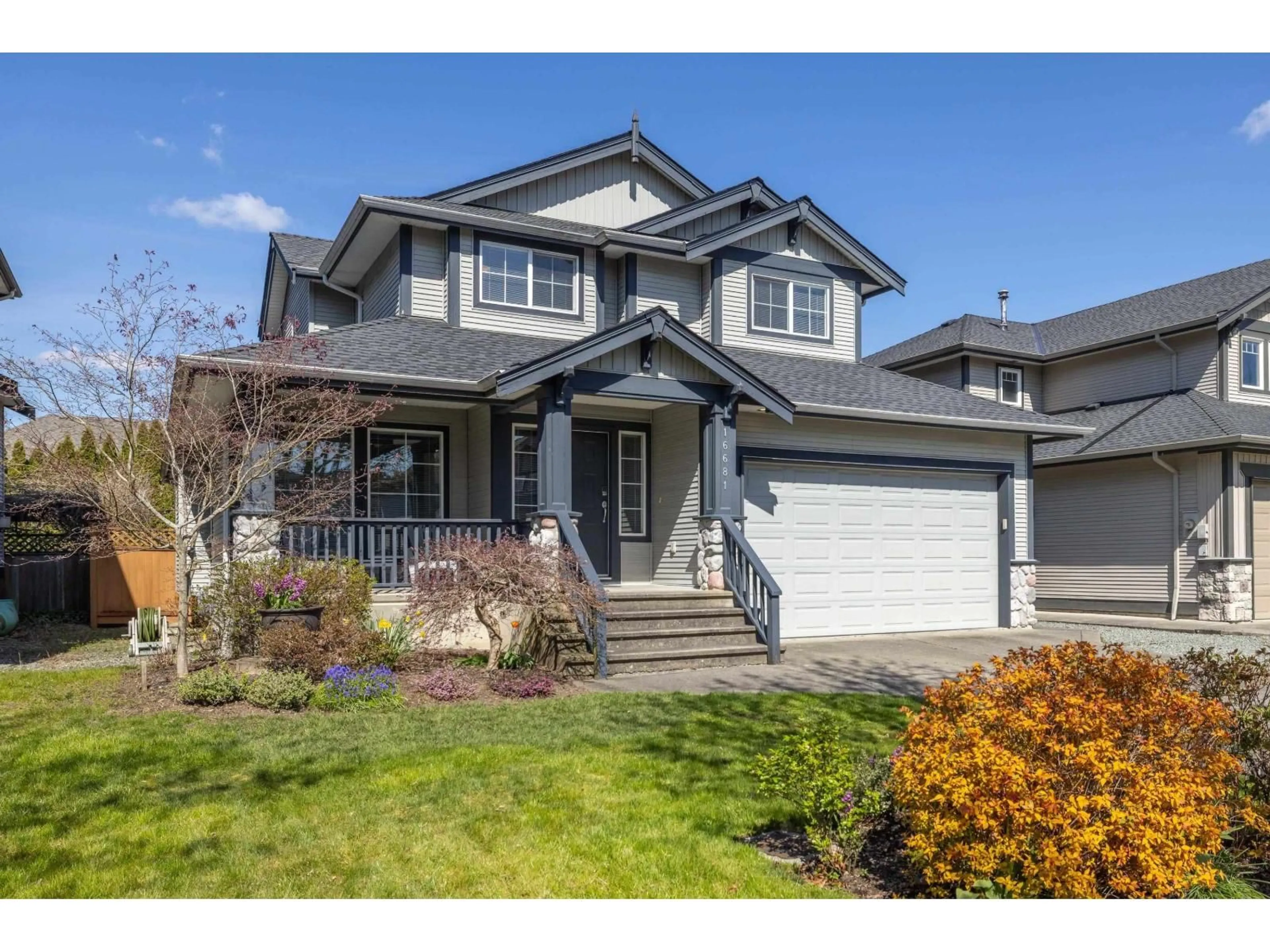 Home with vinyl exterior material, street for 16681 62A AVENUE, Surrey British Columbia V3S9L3