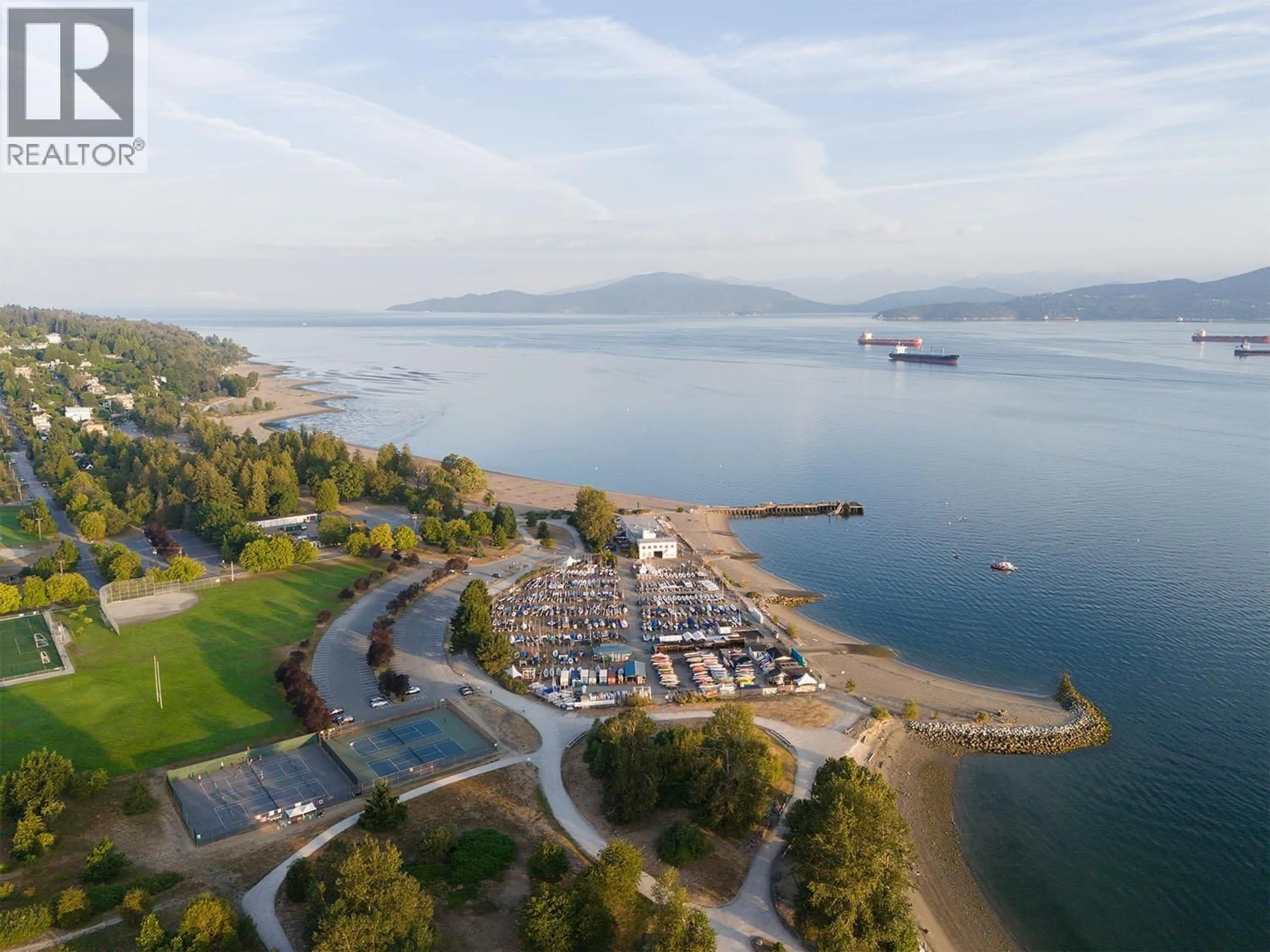 A pic from outside/outdoor area/front of a property/back of a property/a pic from drone, water/lake/river/ocean view for 4338 2ND AVENUE, Vancouver British Columbia V6R1K3