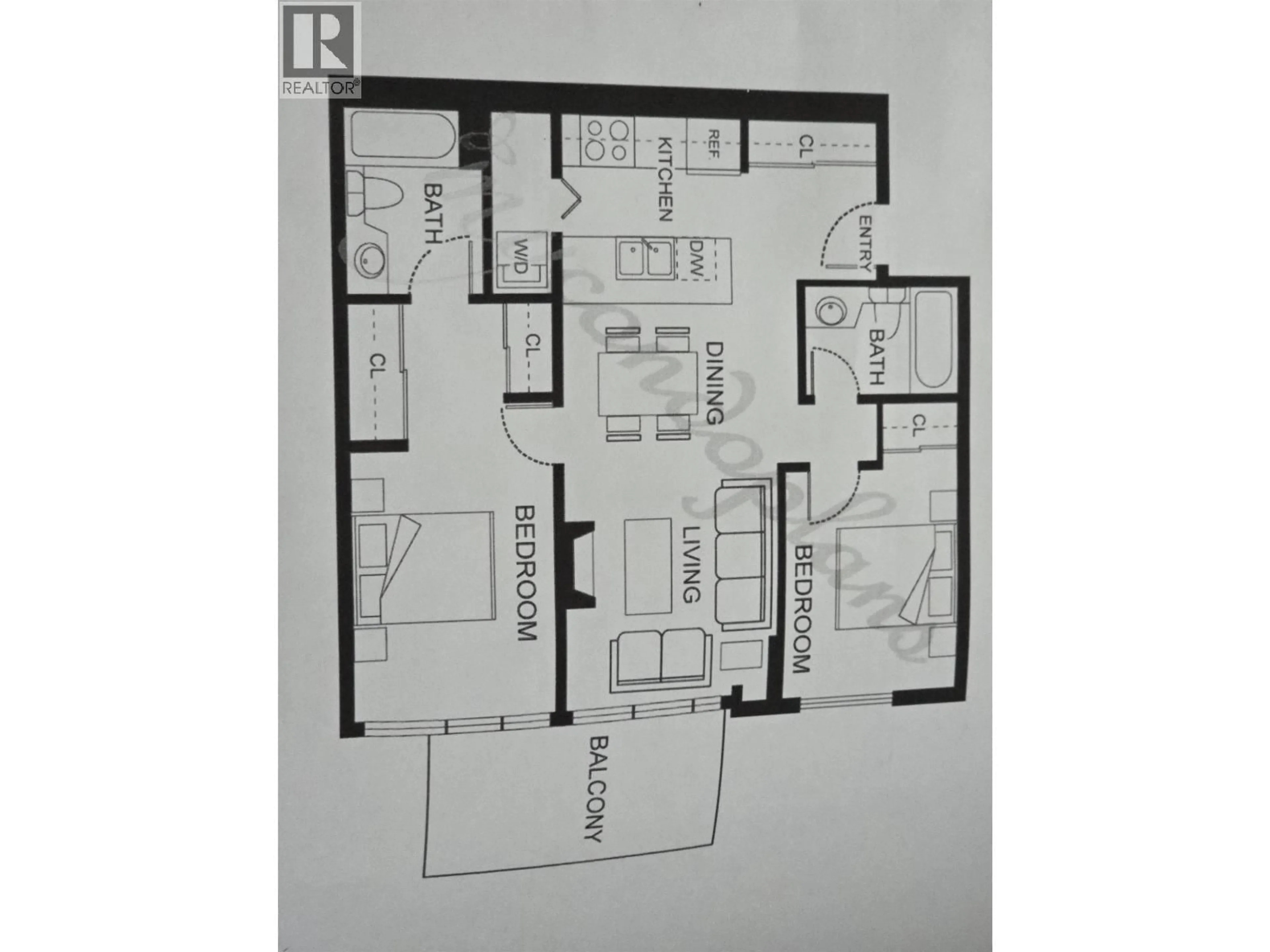 Floor plan for 1005 - 898 CARNARVON STREET, New Westminster British Columbia V3M0C3