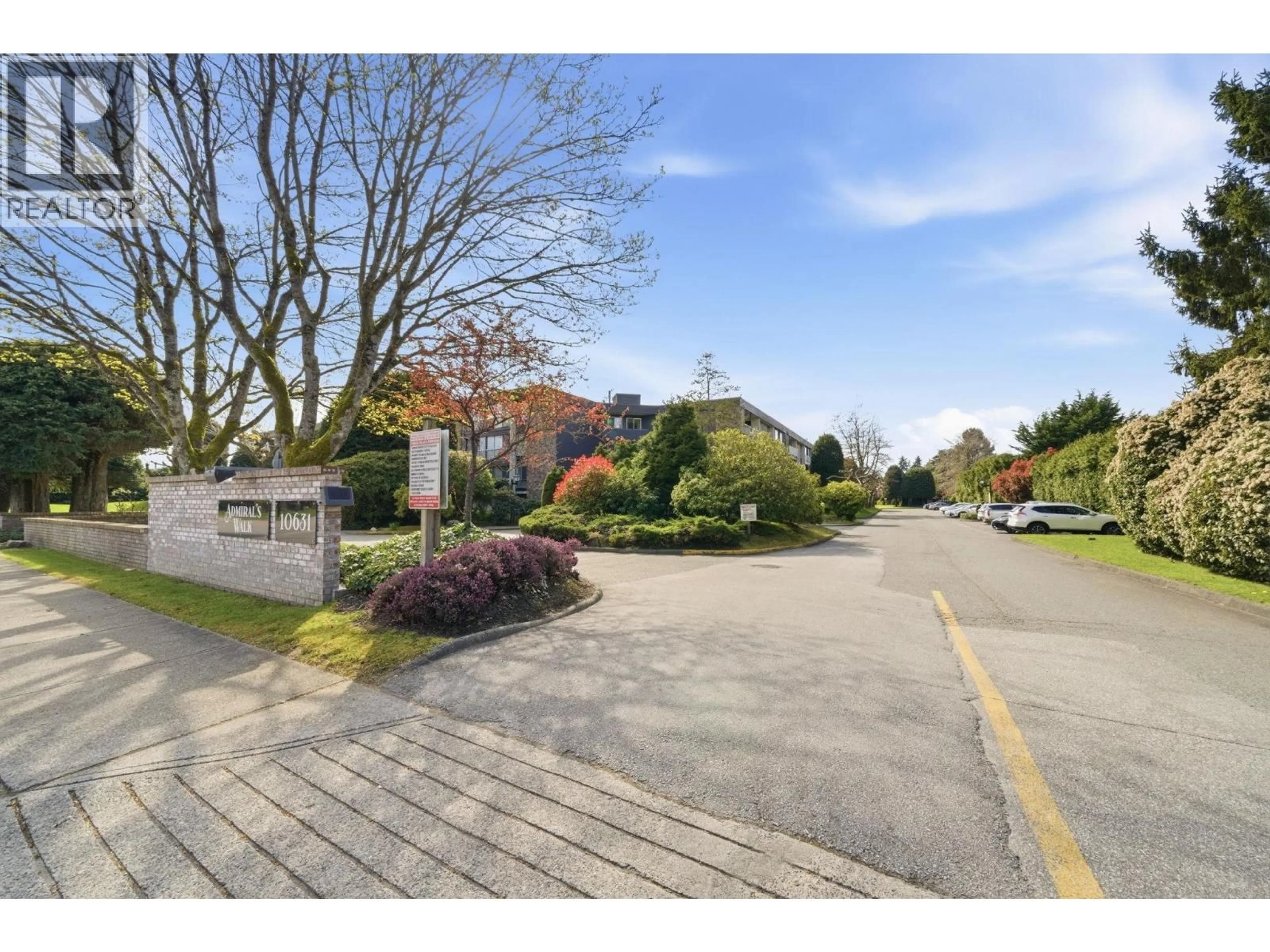A pic from outside/outdoor area/front of a property/back of a property/a pic from drone, street for 208 - 10631 NO. 3 ROAD, Richmond British Columbia V7A4L8