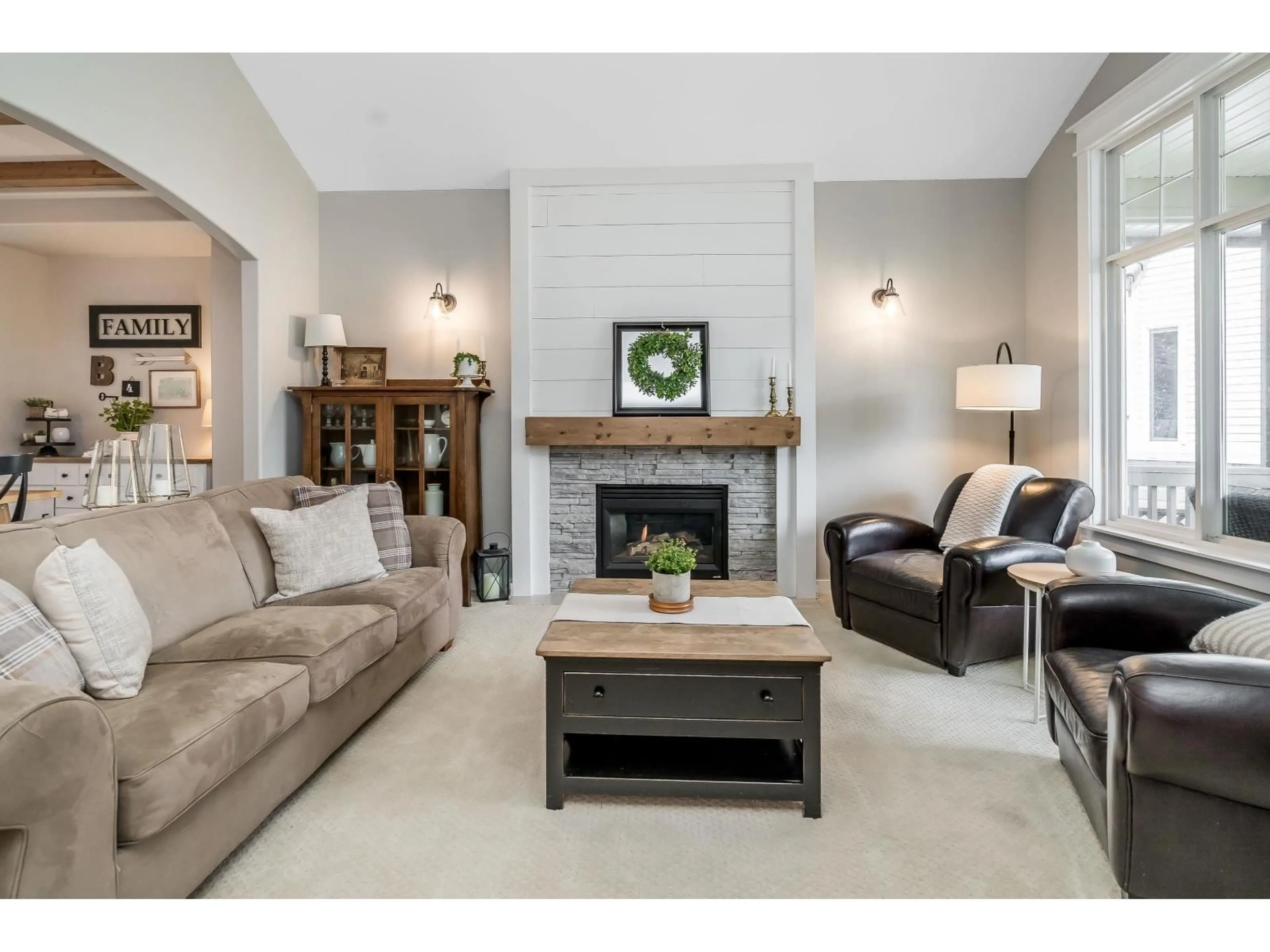 Living room with furniture, unknown for 21075 86 AVENUE, Langley British Columbia V1M2L5