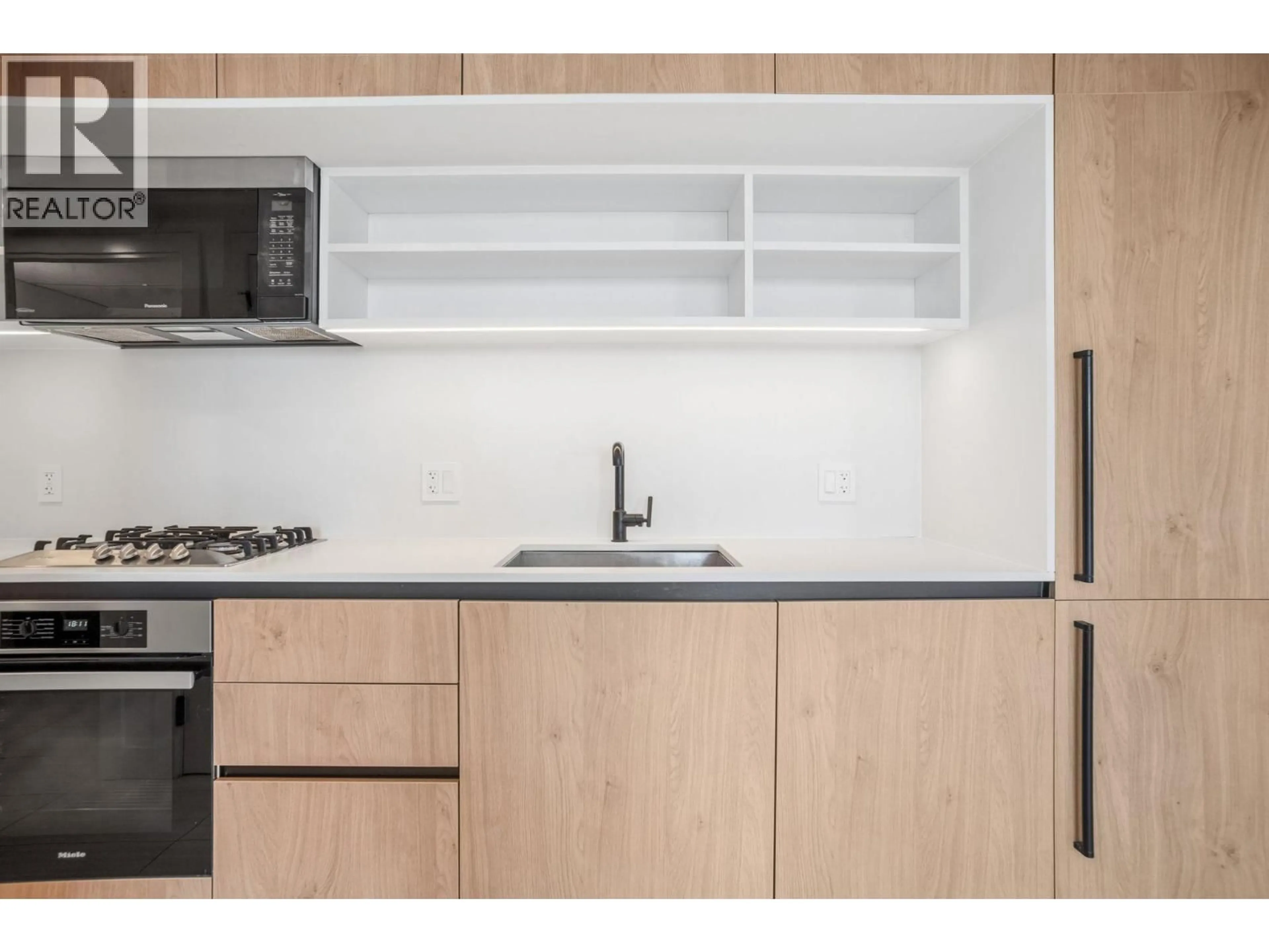 Standard kitchen, wood/laminate floor for 804 - 5058 JOYCE STREET, Vancouver British Columbia V5R0J9