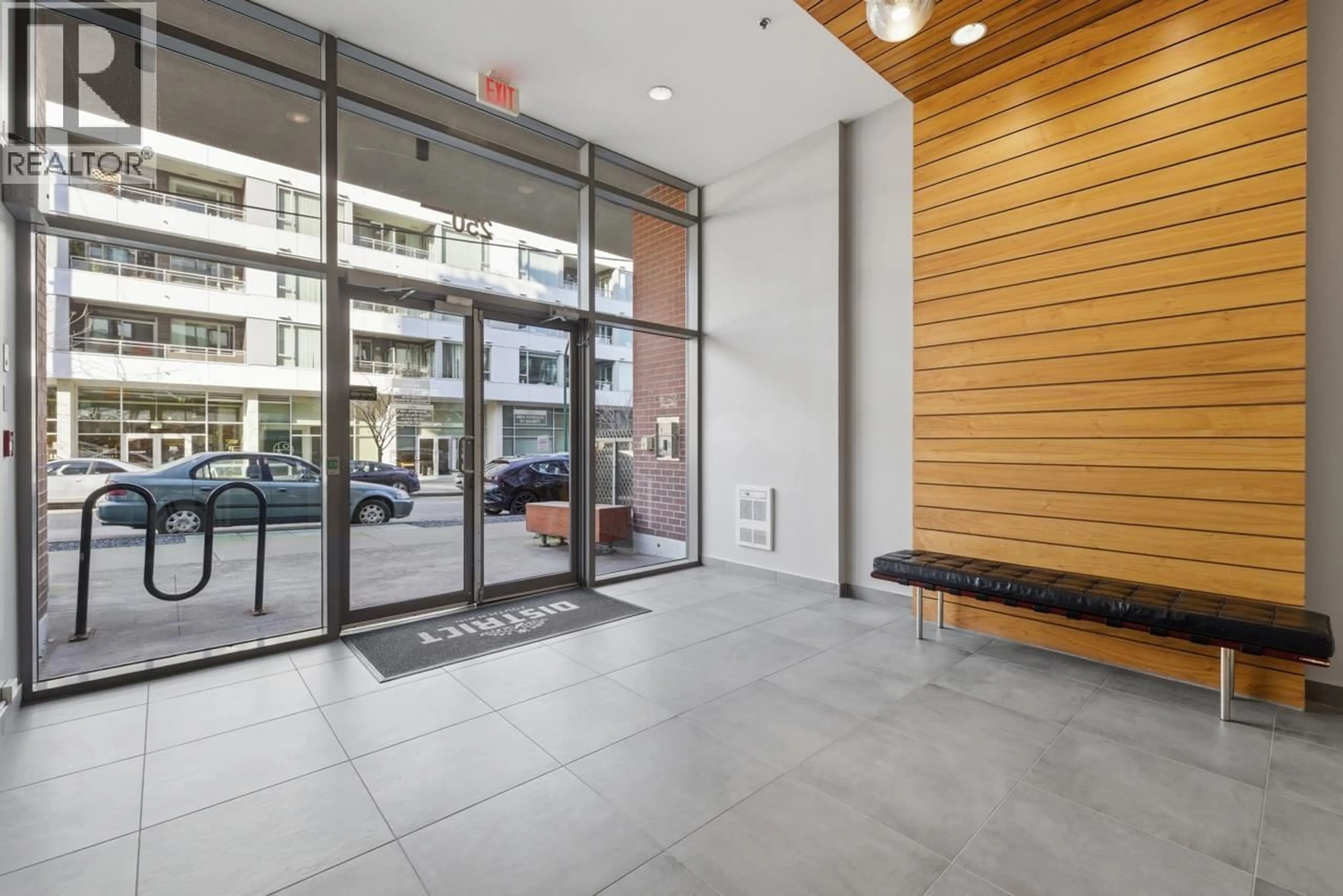 Indoor foyer for 711 - 250 6 AVENUE, Vancouver British Columbia V5T0B7