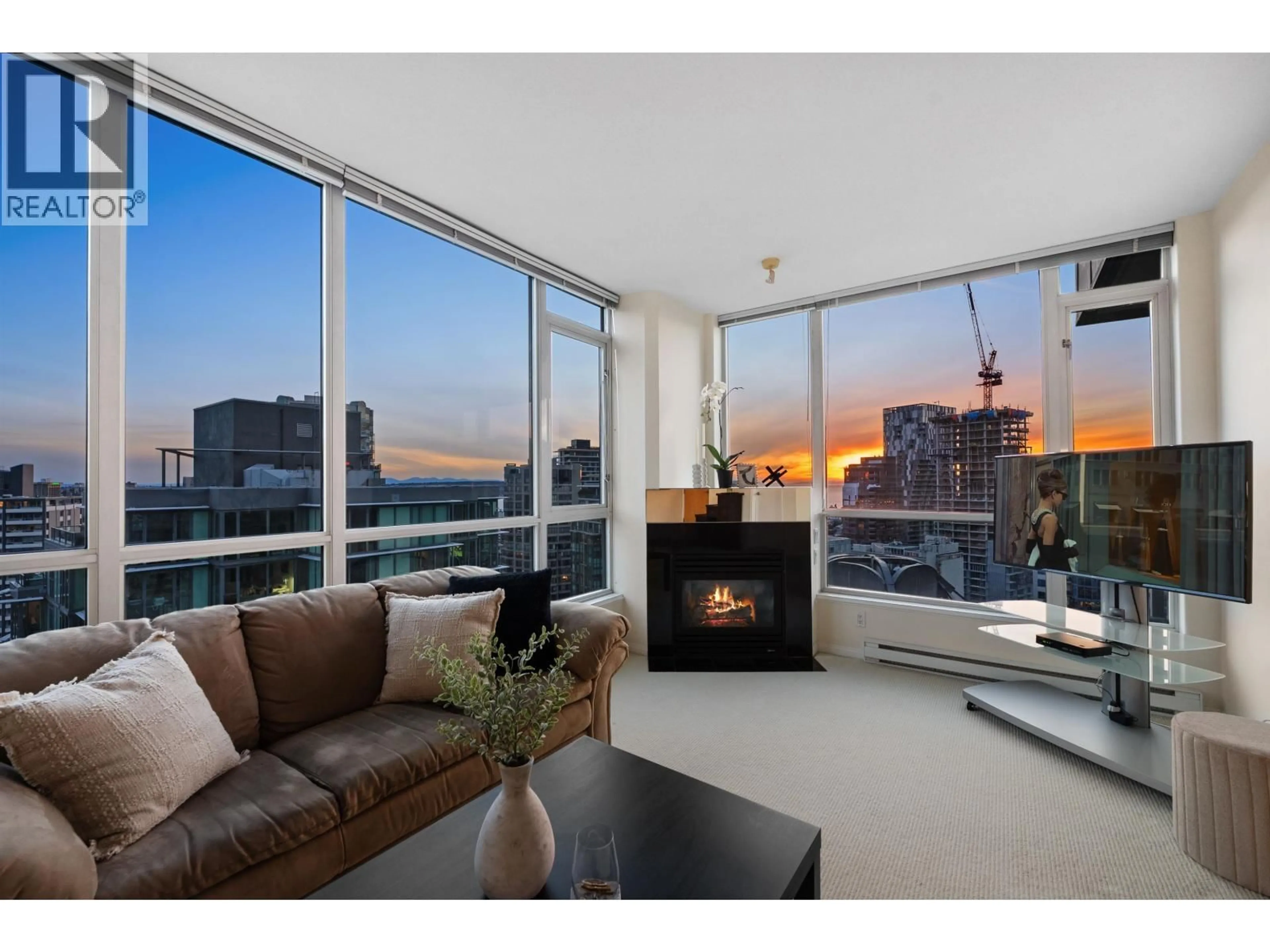 Living room with furniture, unknown for 3601 - 1328 PENDER STREET, Vancouver British Columbia V6E4T1