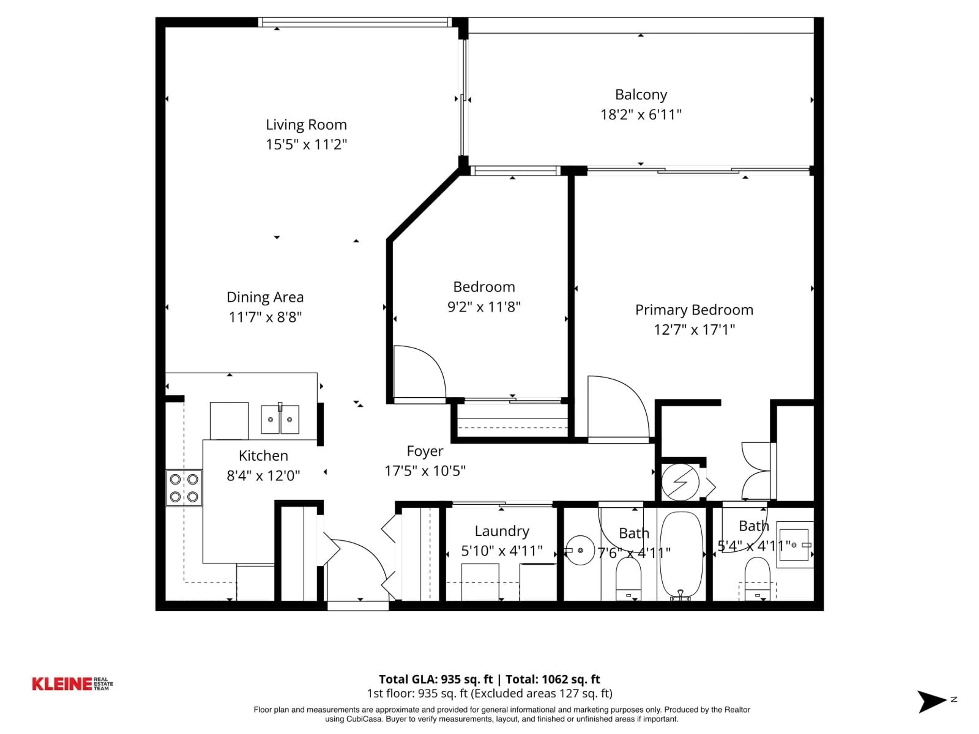 Floor plan for 210 - 15272 19 AVENUE, Surrey British Columbia V4A1X6