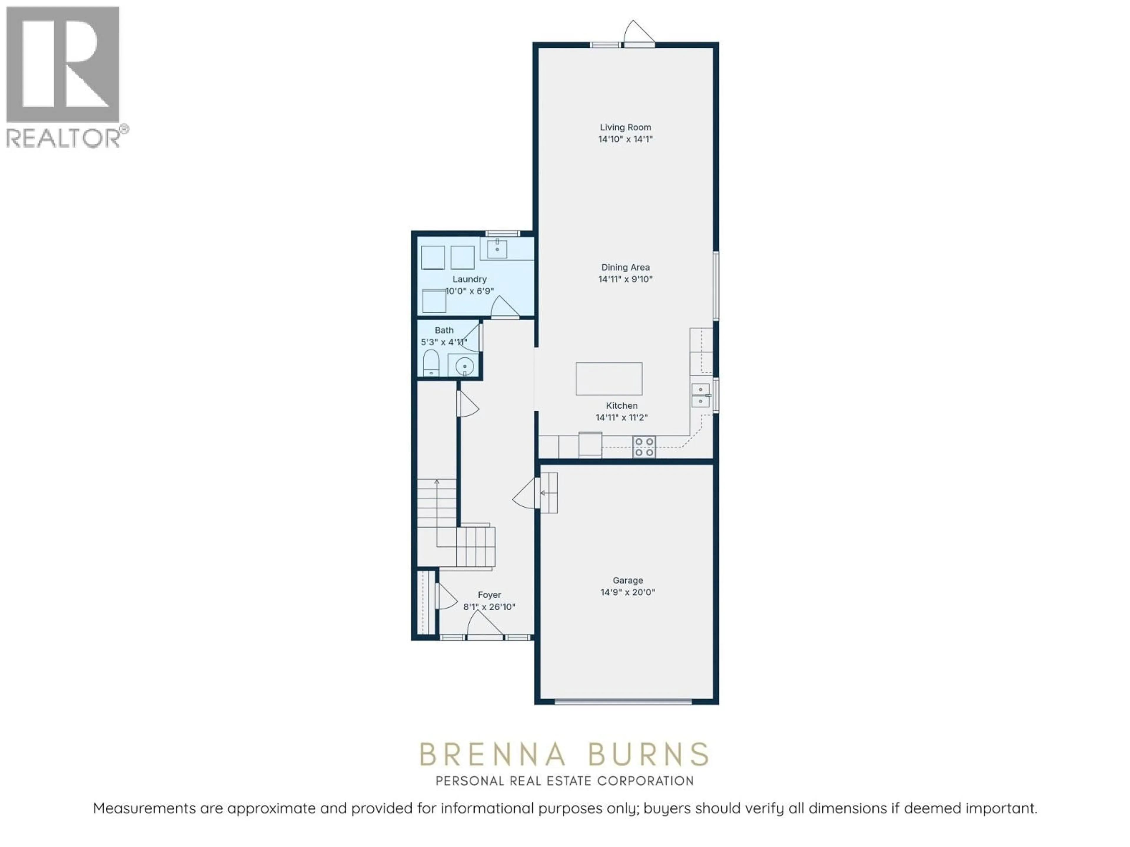Floor plan for 10009 117 AVENUE, Fort St. John British Columbia V1J0K3