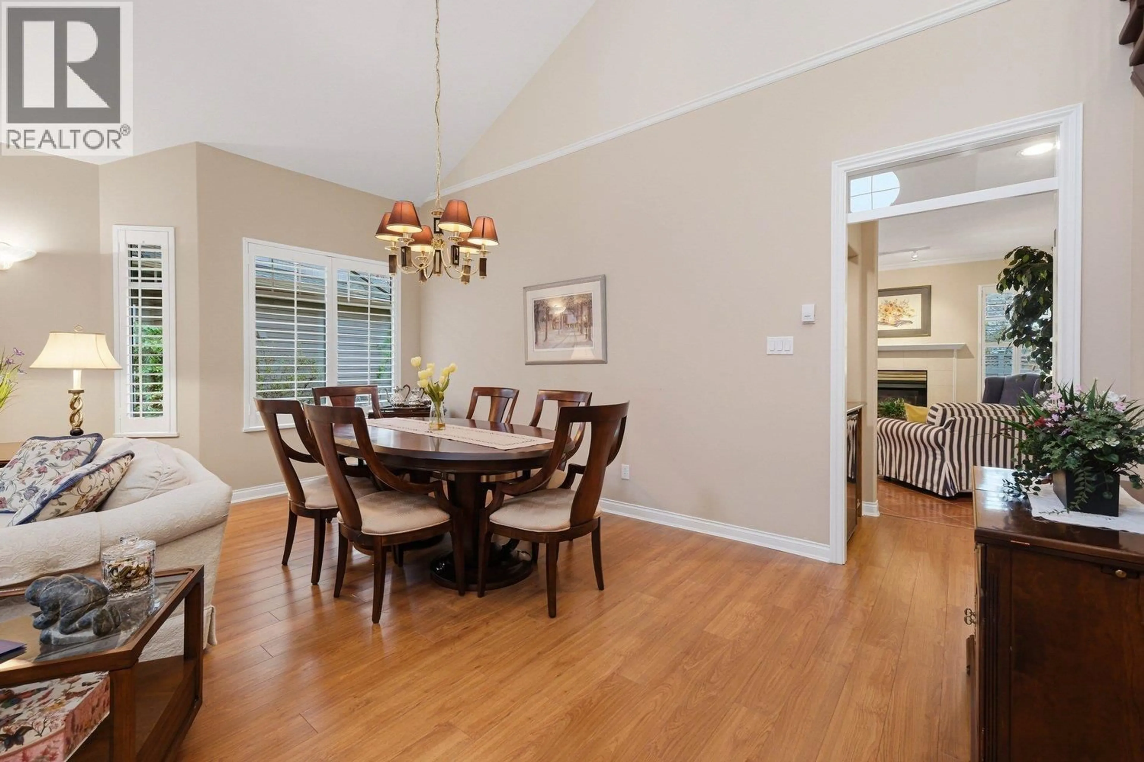 Dining room, wood/laminate floor for 46 - 5531 CORNWALL DRIVE, Richmond British Columbia V7C5N7