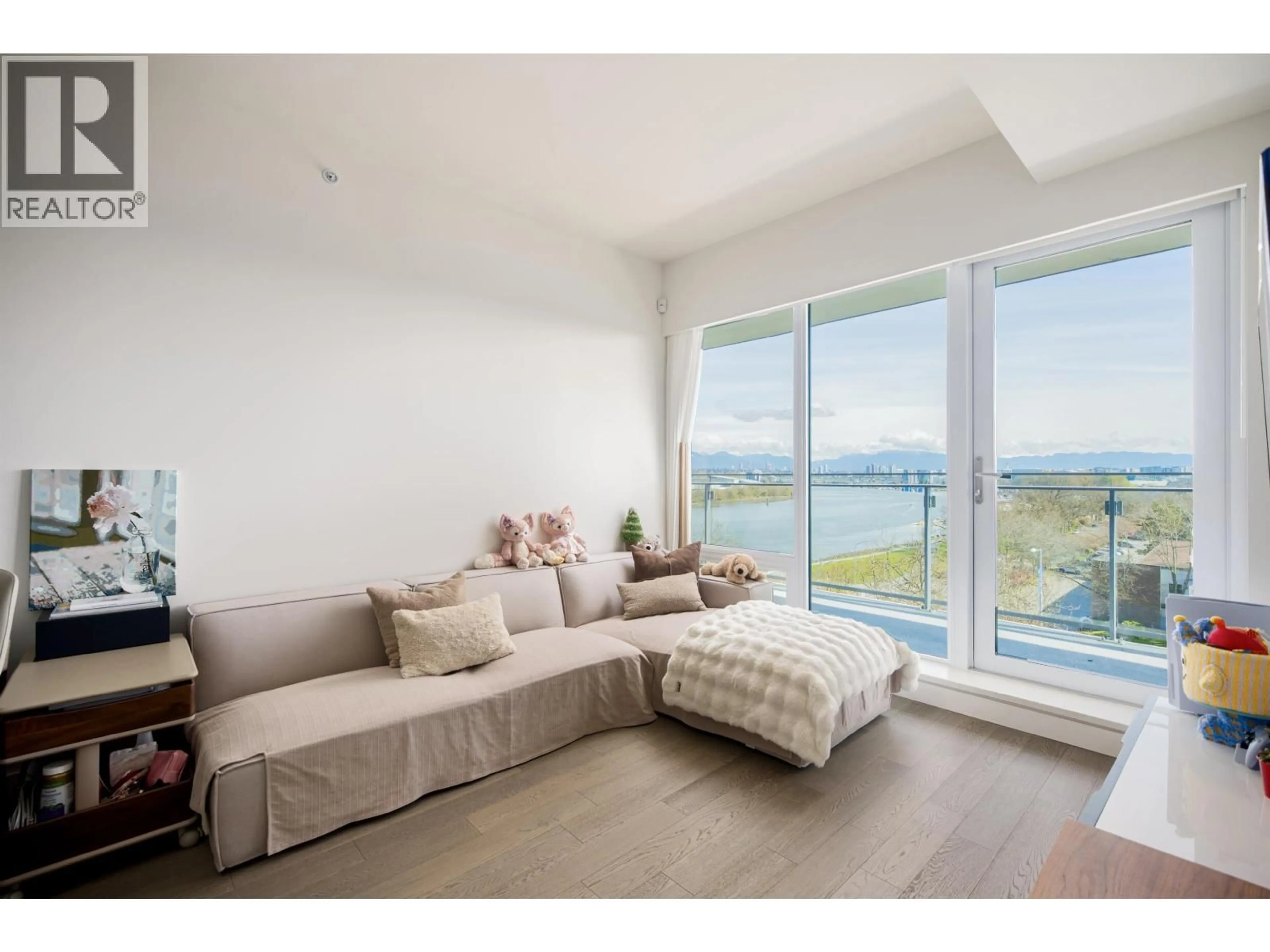 Living room with furniture, unknown for 605 - 6833 PEARSON WAY, Richmond British Columbia V7C0E8