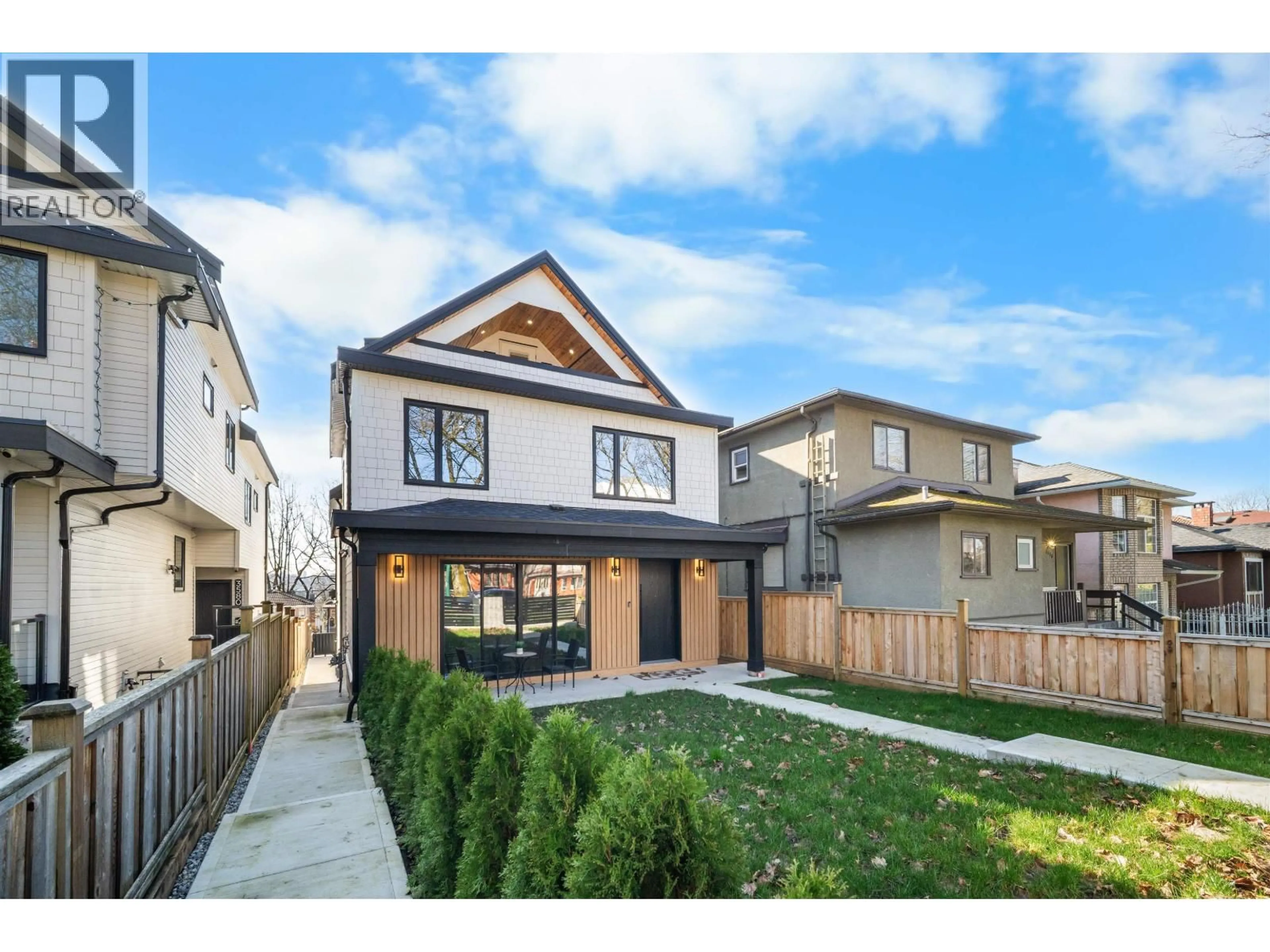 Home with brick exterior material, street for 1 - 3576 PENDER STREET, Vancouver British Columbia V5K2E3