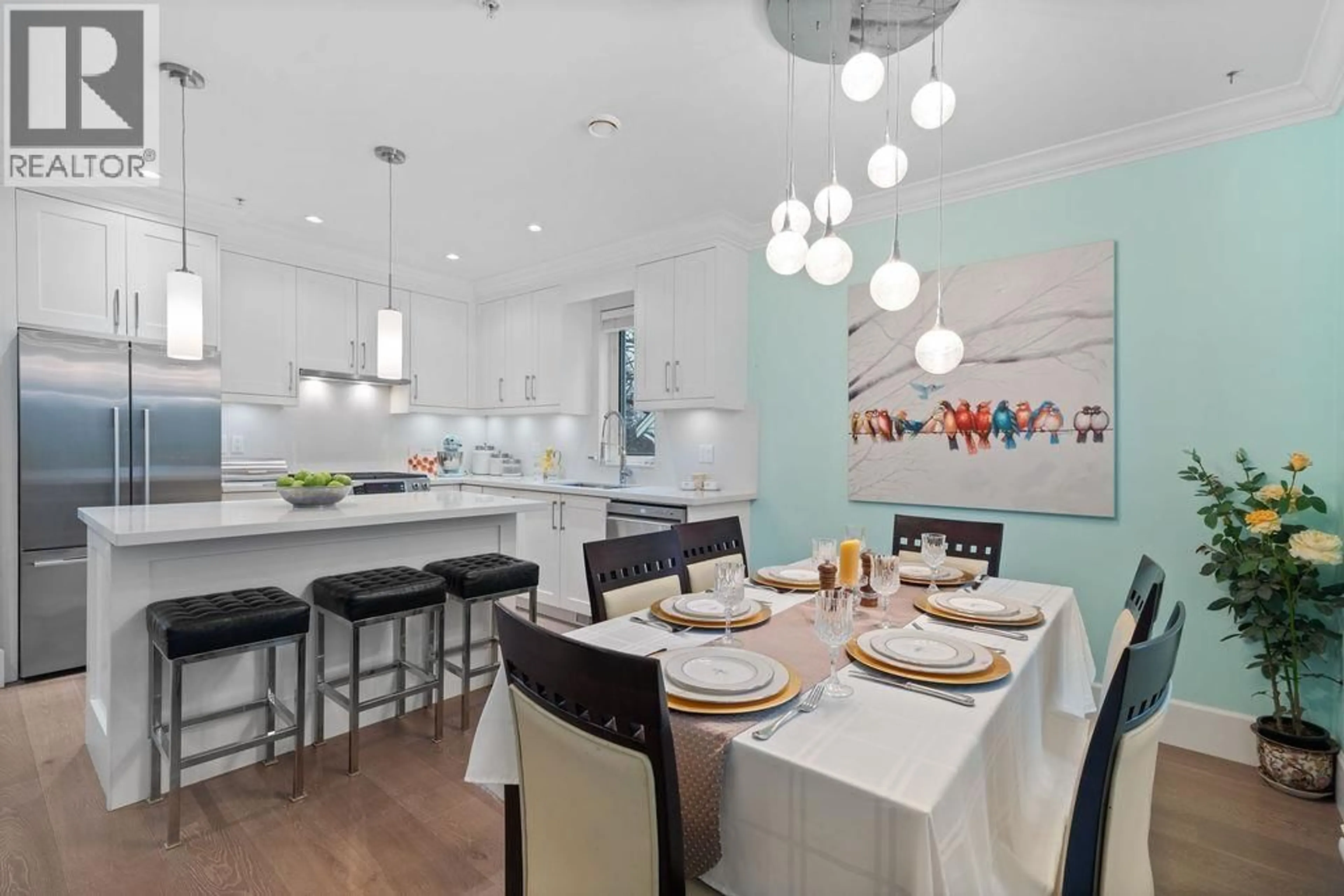 Open concept kitchen, ceramic/tile floor for 5681 KILLARNEY STREET, Vancouver British Columbia V5R3W4