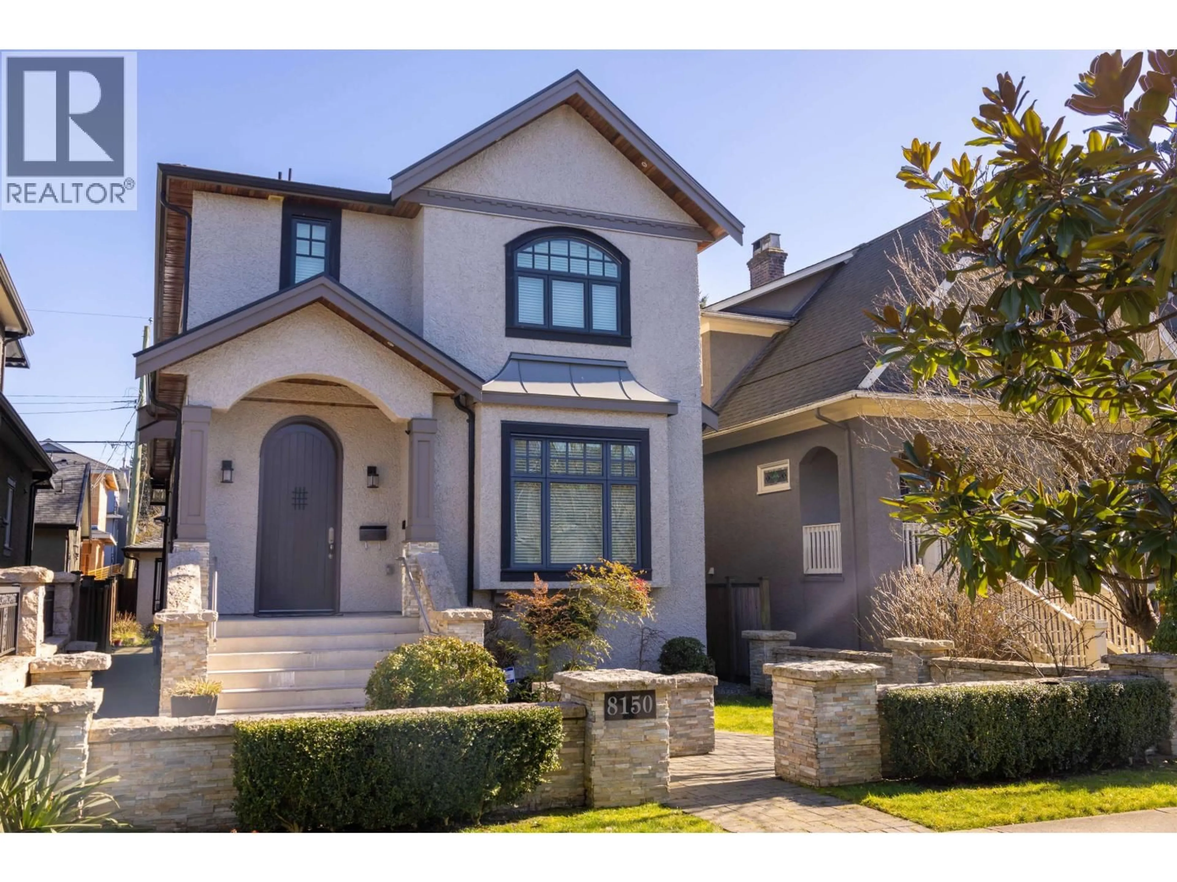 Home with brick exterior material, street for 8150 FRENCH STREET, Vancouver British Columbia V6P4W1