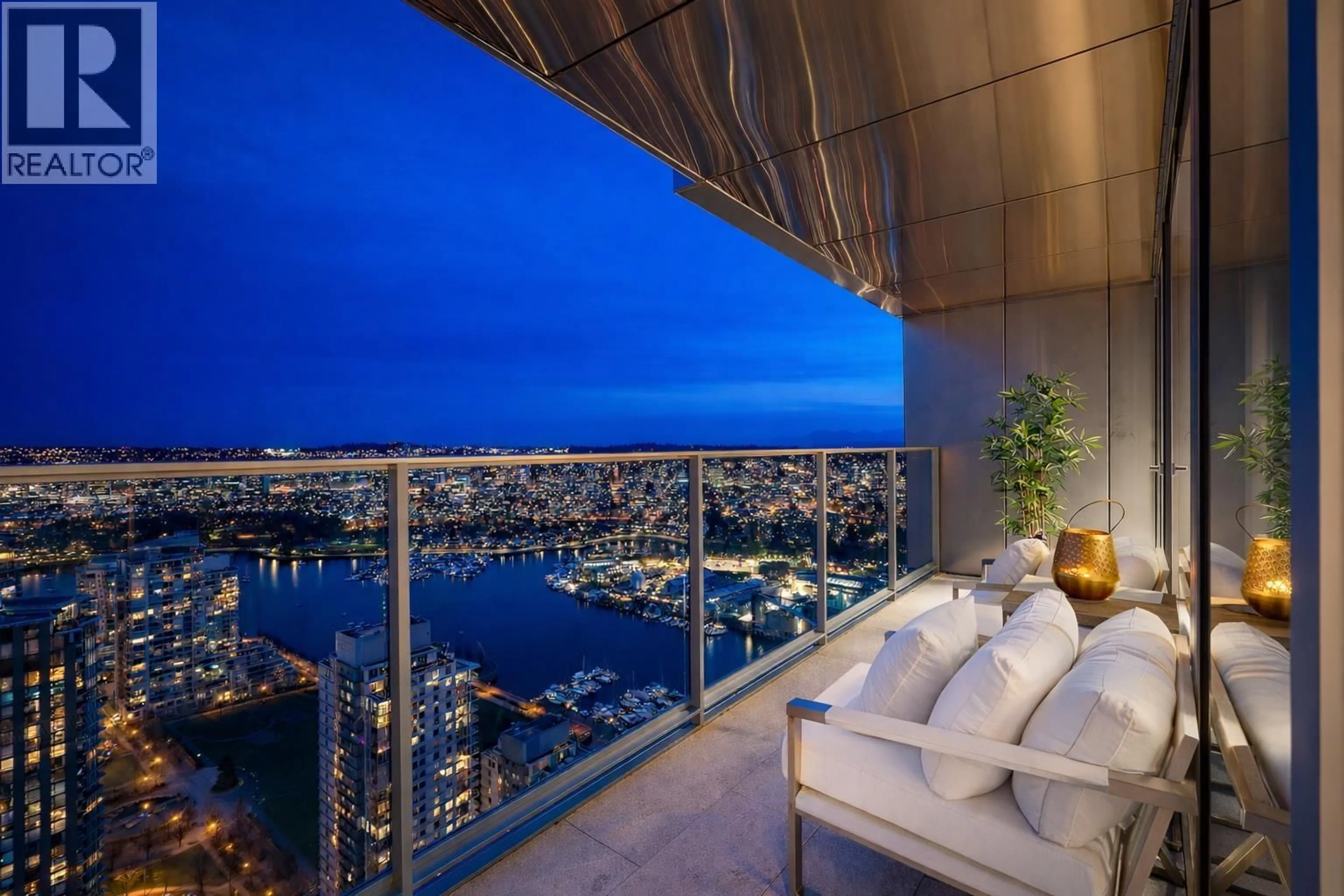 Patio, water/lake/river/ocean view for 4806 - 1480 HOWE STREET, Vancouver British Columbia V6Z0G5