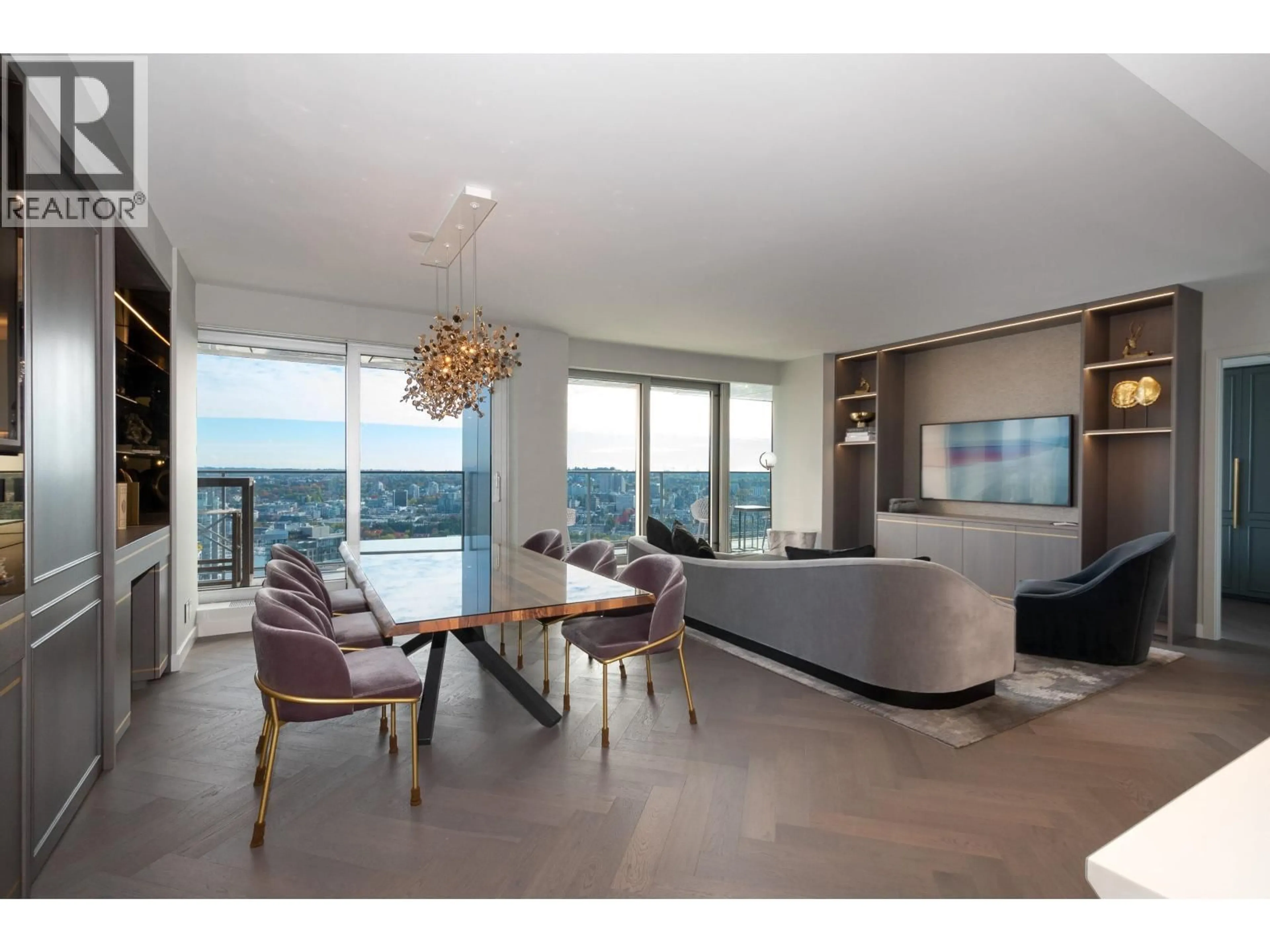 Living room with furniture, unknown for 4806 - 1480 HOWE STREET, Vancouver British Columbia V6Z0G5