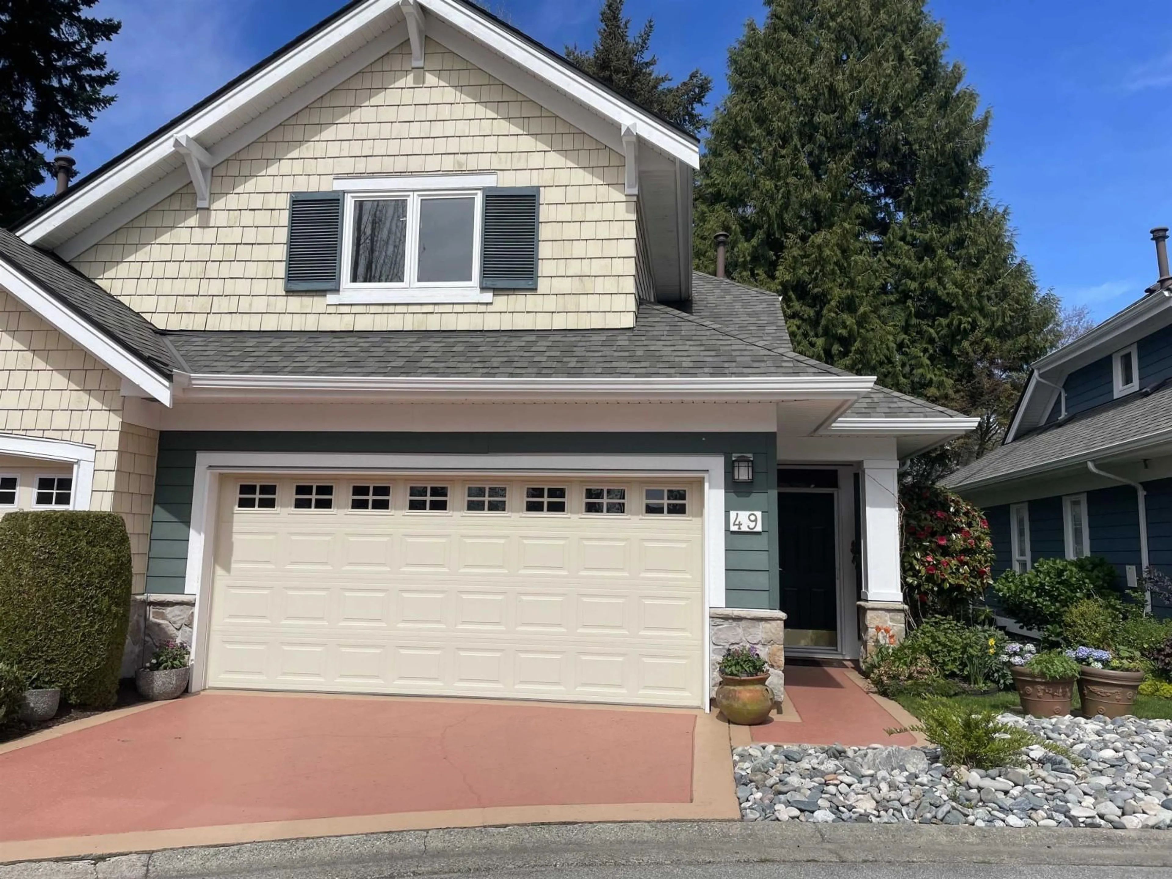 Home with vinyl exterior material, street for 49 - 15055 20 AVENUE, Surrey British Columbia V4A9X8
