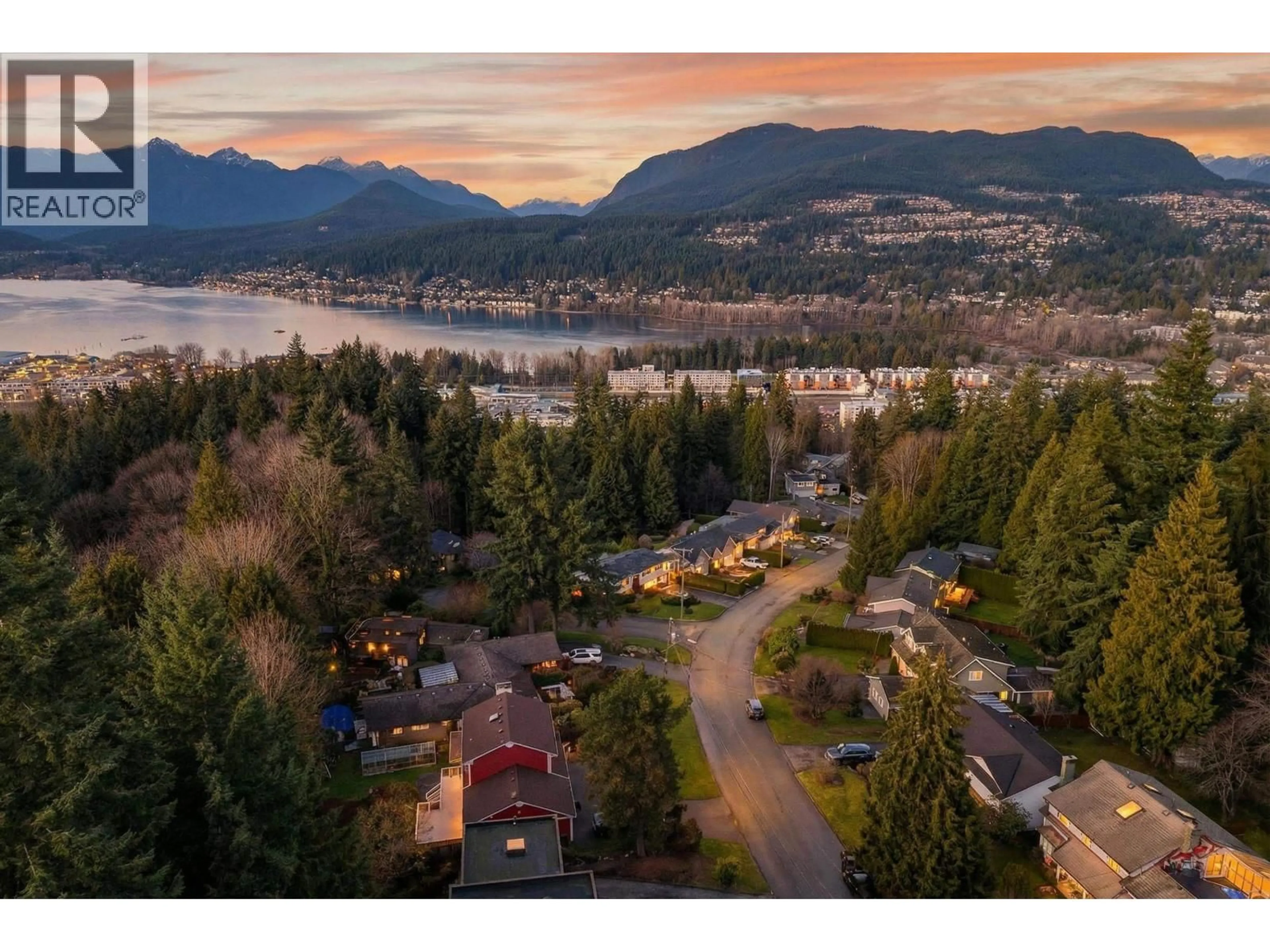 A pic from outside/outdoor area/front of a property/back of a property/a pic from drone, mountain view for 1838 HARBOUR DRIVE, Coquitlam British Columbia V3J5W7