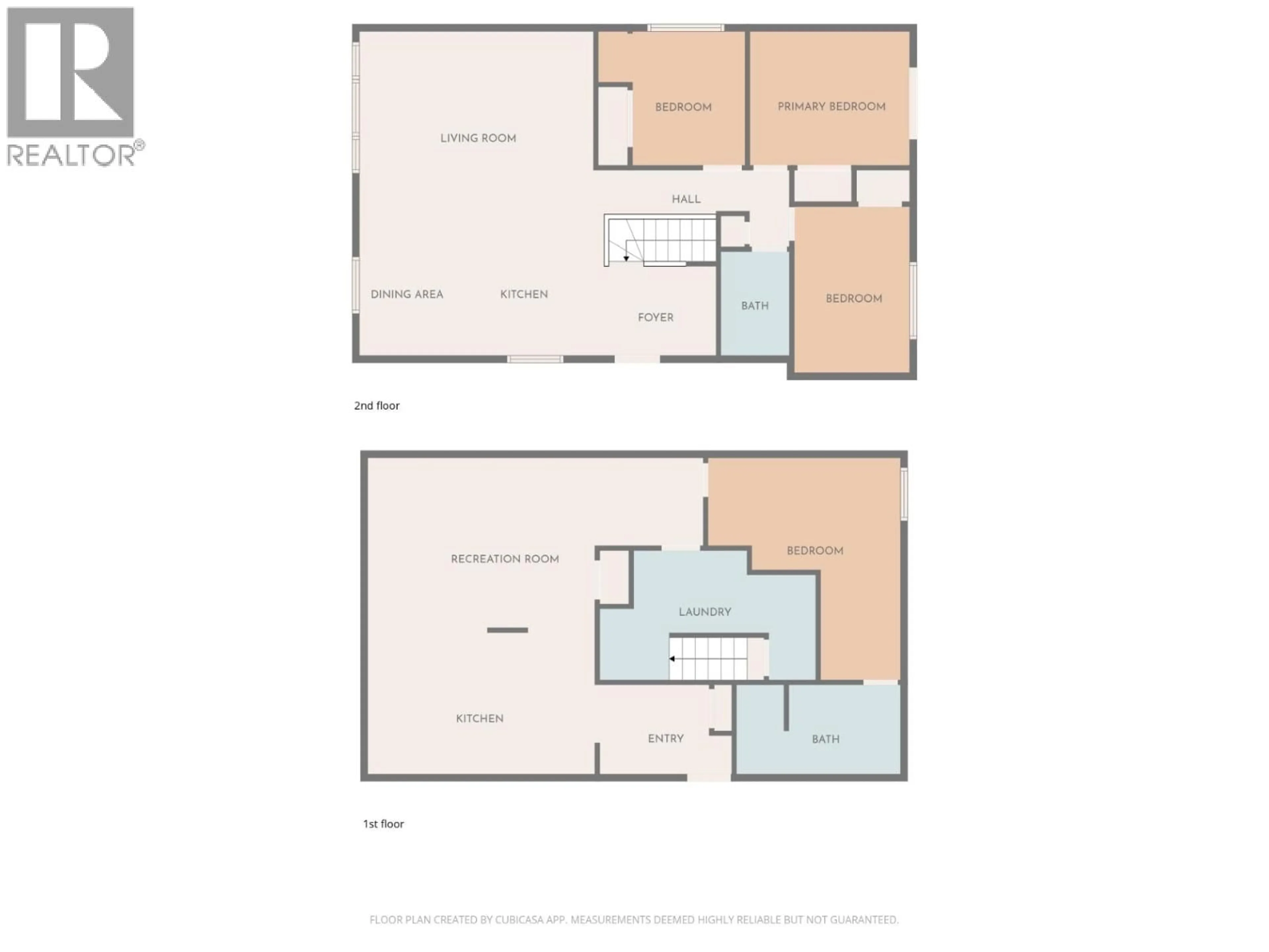Floor plan for 6610 ESSEX CRESCENT, Prince George British Columbia V2N2P1
