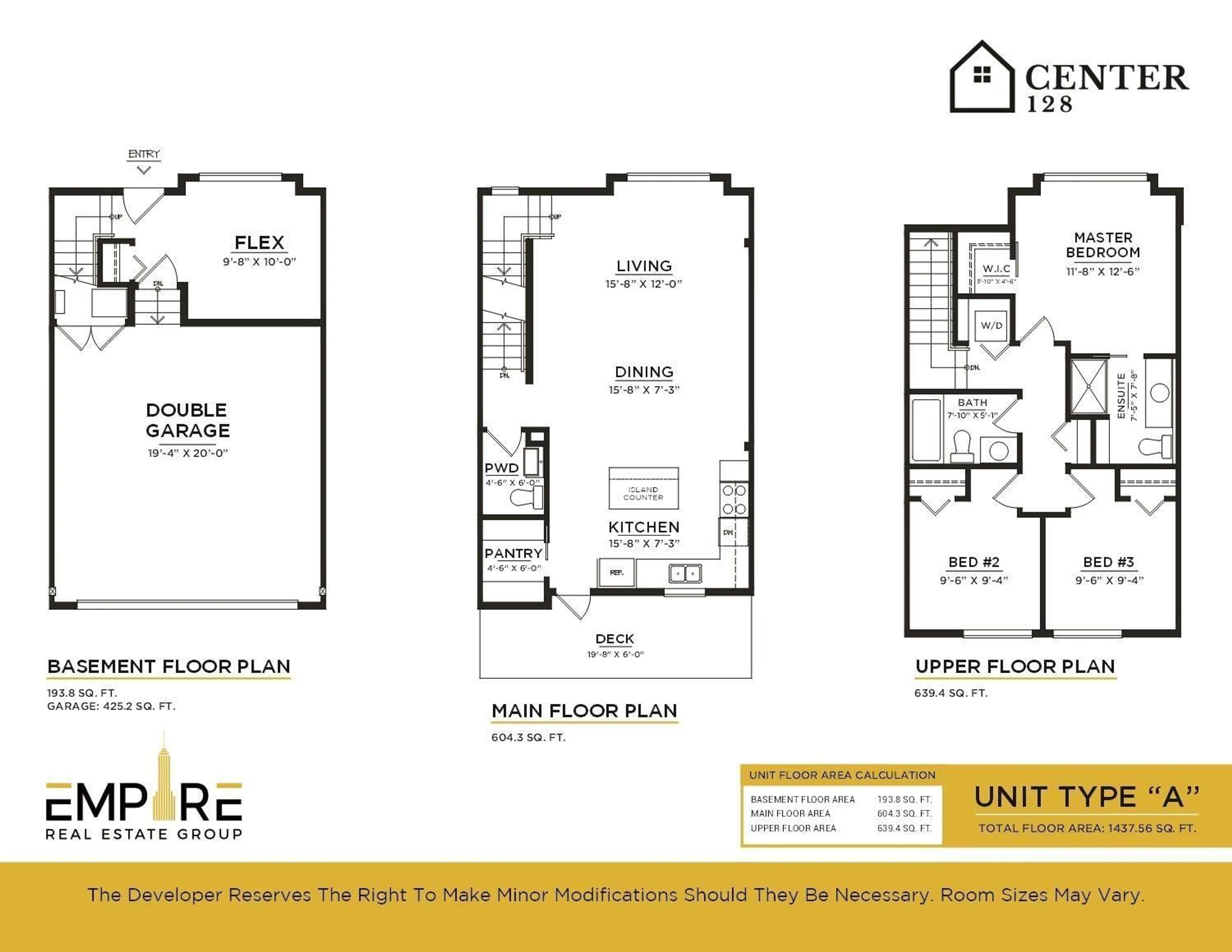Floor plan for 22 - 12770 105 AVENUE, Surrey British Columbia V3V0H2