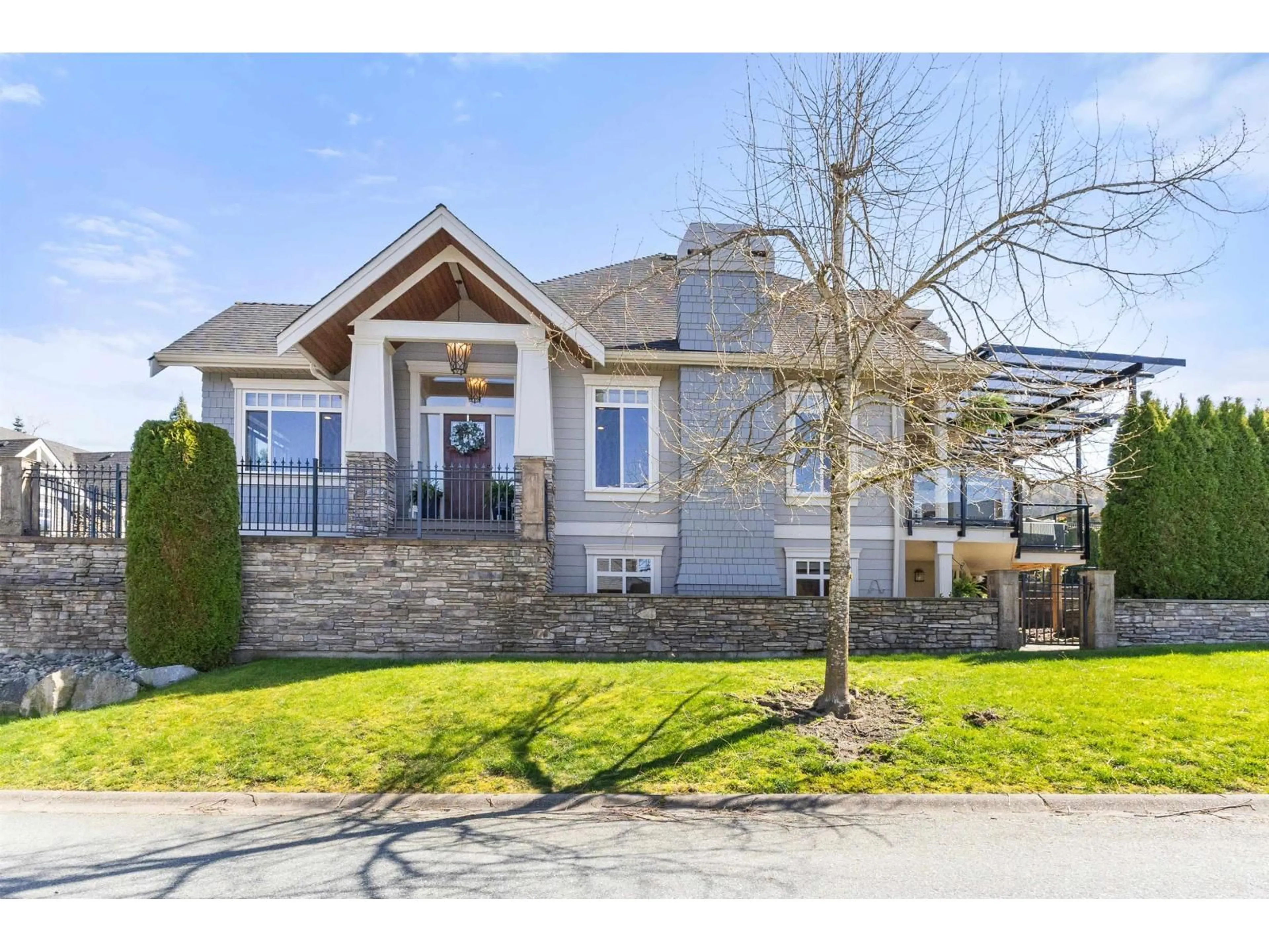 Home with brick exterior material, street for 56 - 3800 GOLF COURSE DRIVE, Abbotsford British Columbia V3G0A7