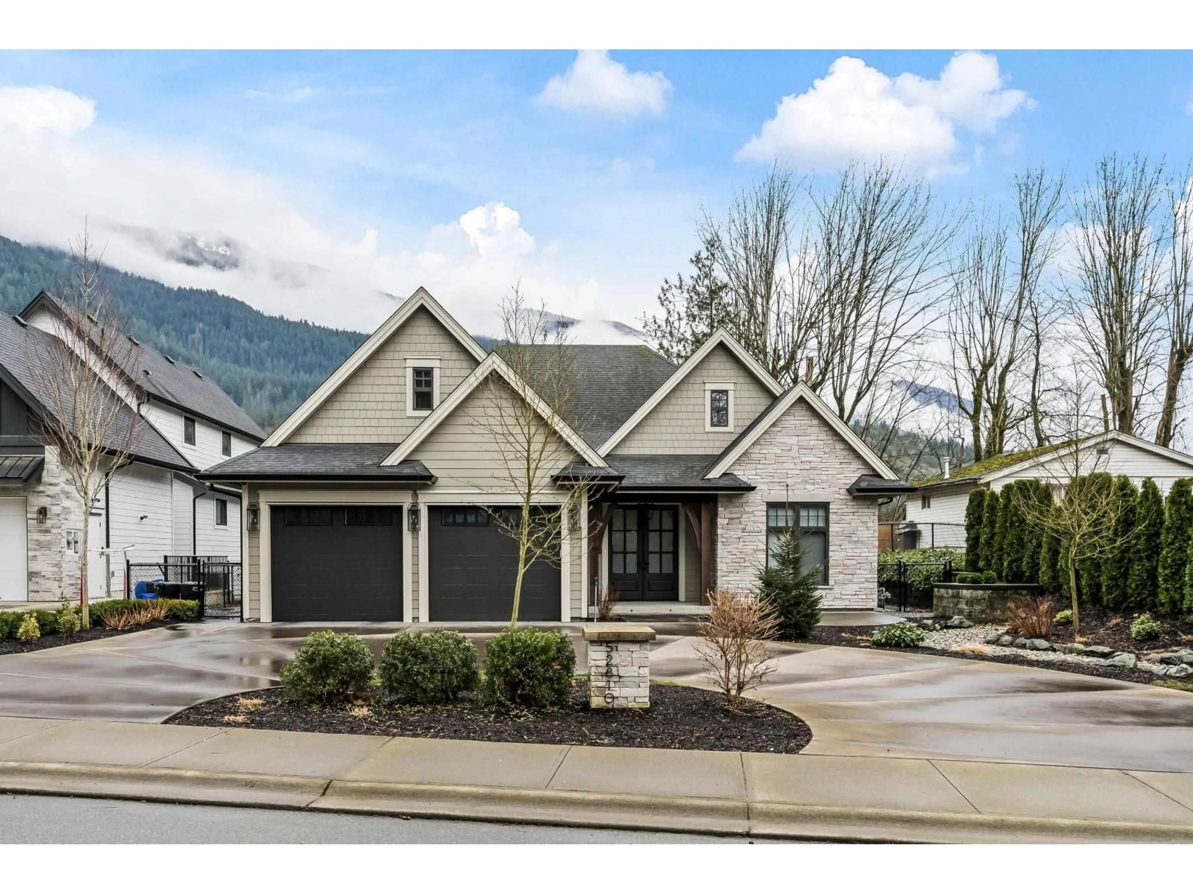 Home with vinyl exterior material, mountain view for 52810 BUNKER ROAD, Chilliwack British Columbia V0X1X1