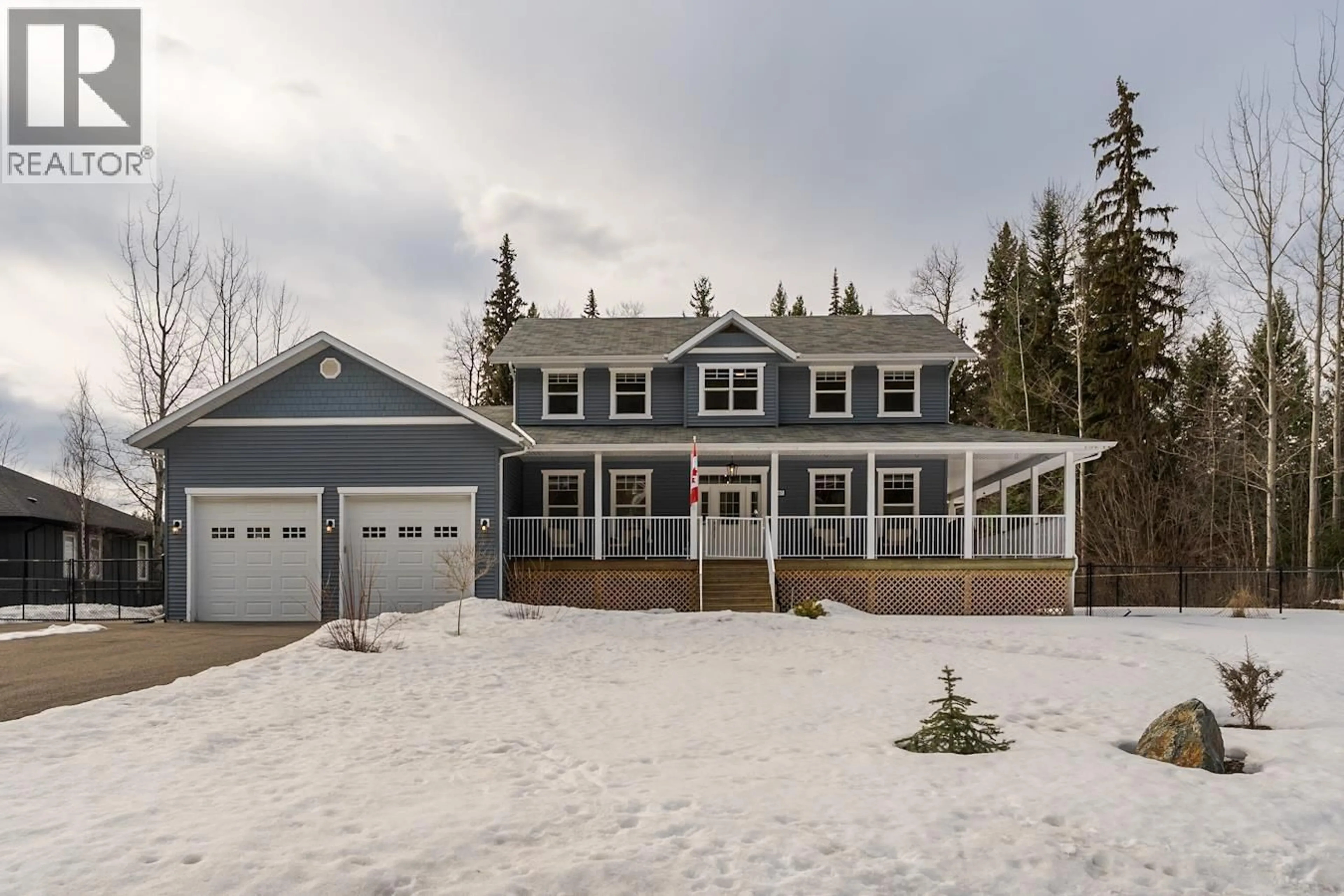 A pic from outside/outdoor area/front of a property/back of a property/a pic from drone, mountain view for 9367 SUMMERSET PLACE, Prince George British Columbia V2K5A1