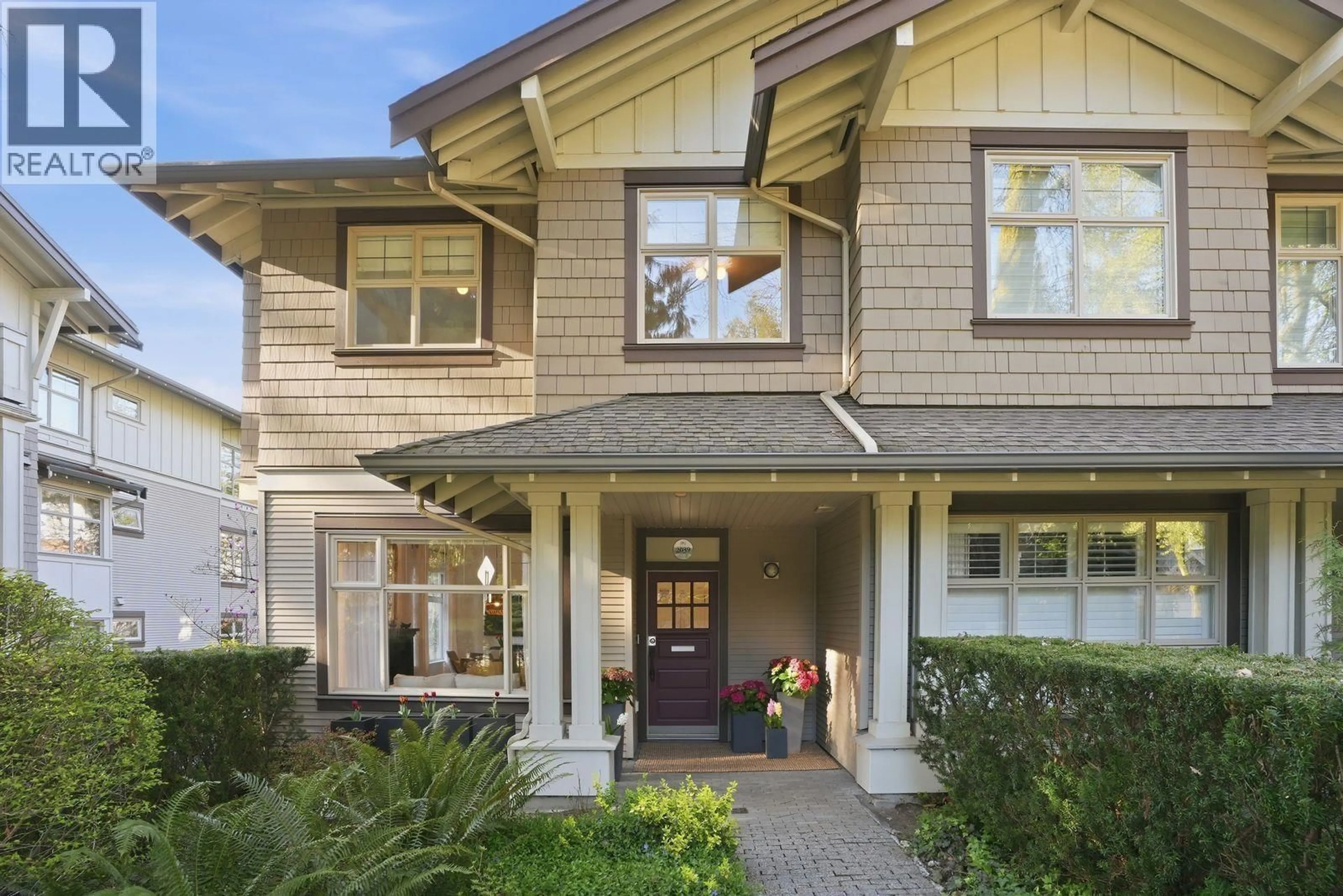 Home with brick exterior material, street for 2039 33RD AVENUE, Vancouver British Columbia V6M1B6