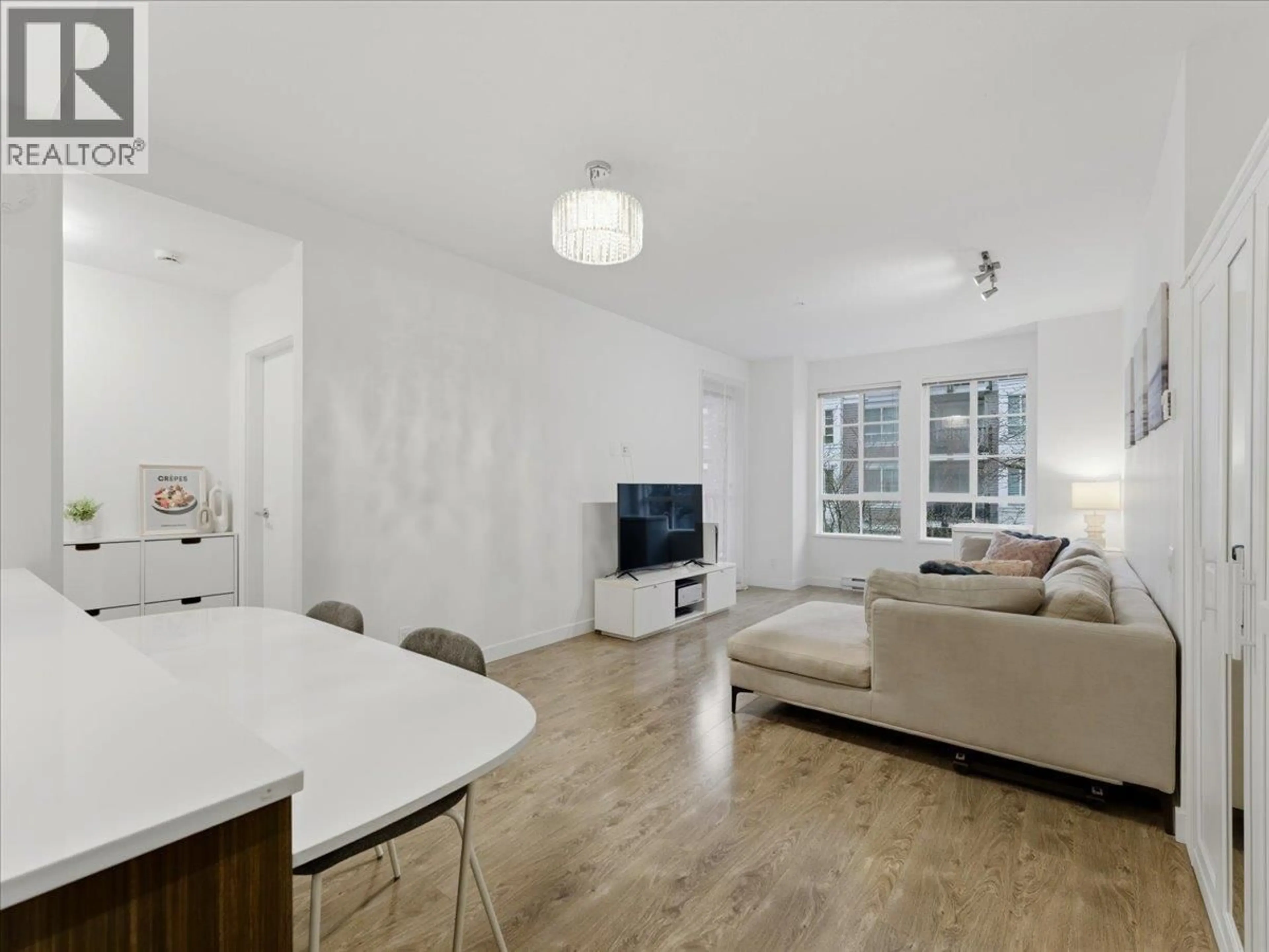 Living room with furniture, unknown for 205 - 553 FOSTER AVENUE, Coquitlam British Columbia V3J0B5